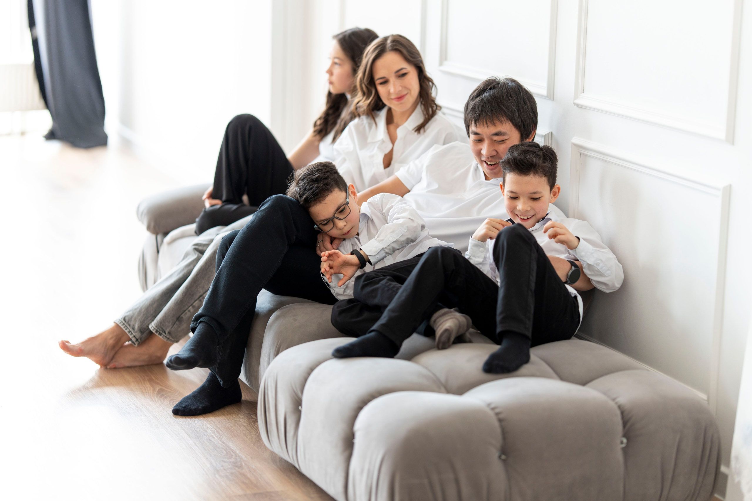 Полина, Павел, Арина, Арсений и Александр. Главная