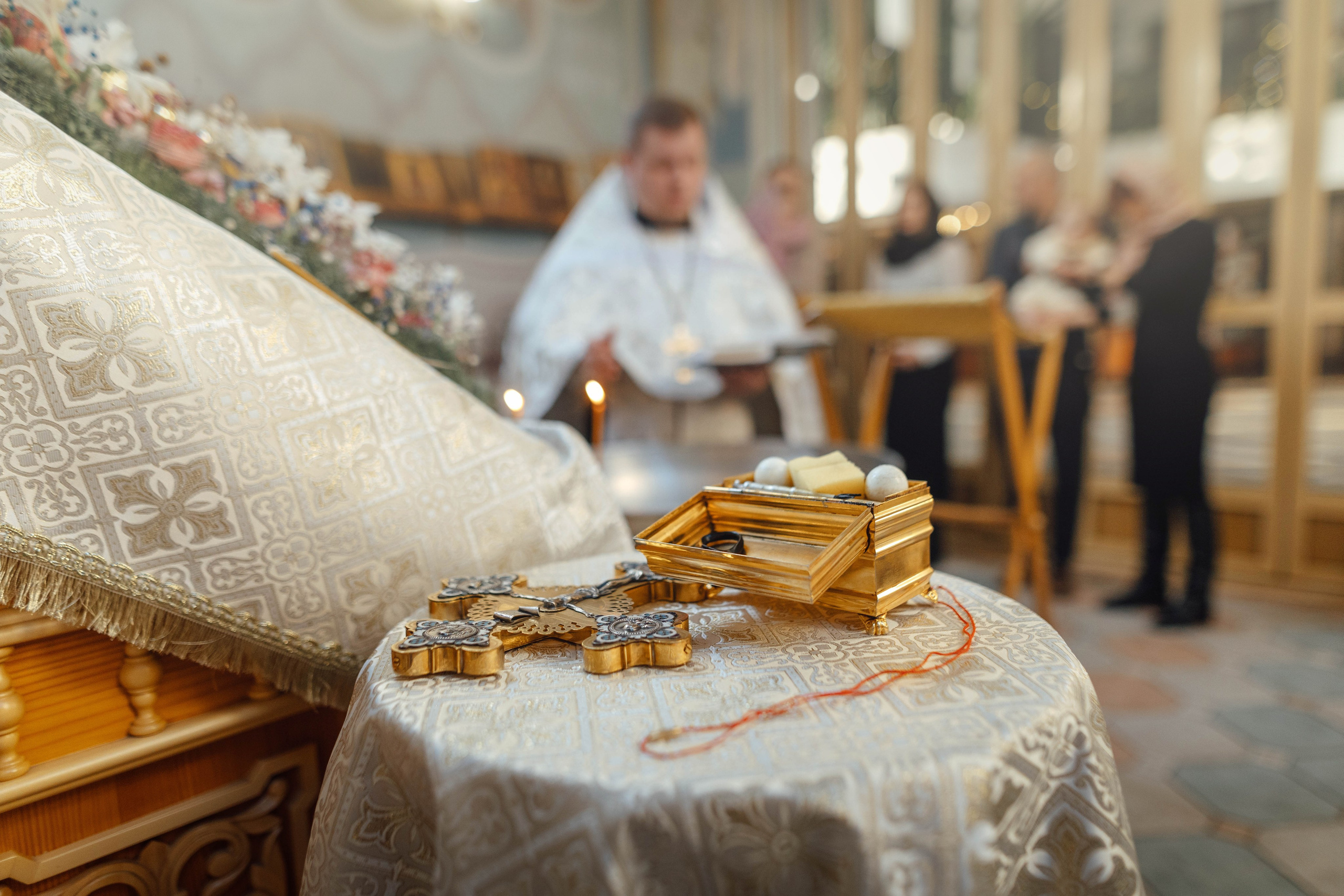 Крещение Александра, храм Иова Многострадального (Дом Милосердия), Минск, январь 2026