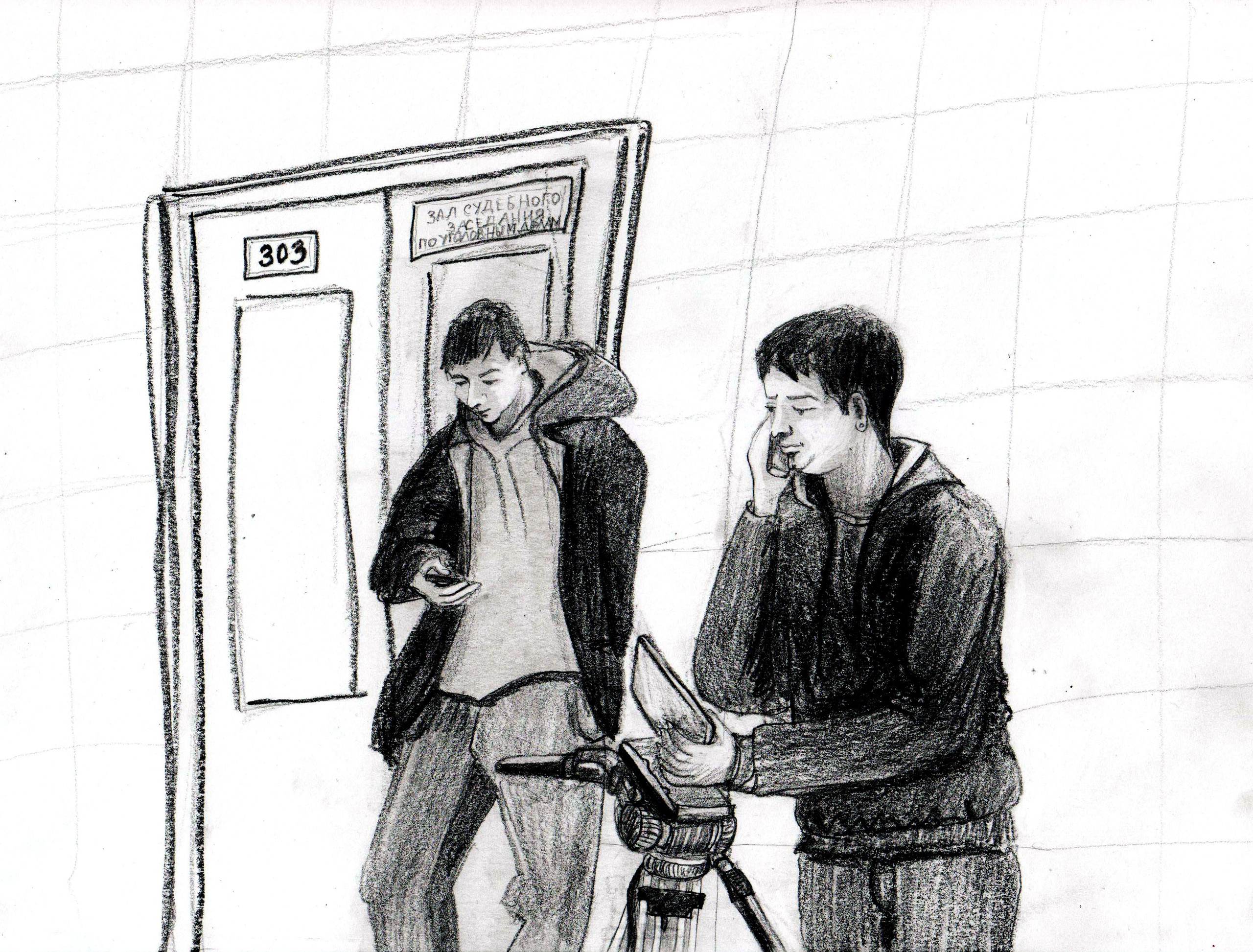 DRAWING THE COURT 2012 — 2014. Ilmira Bolotyan — Interdisciplinary Artist and Curator