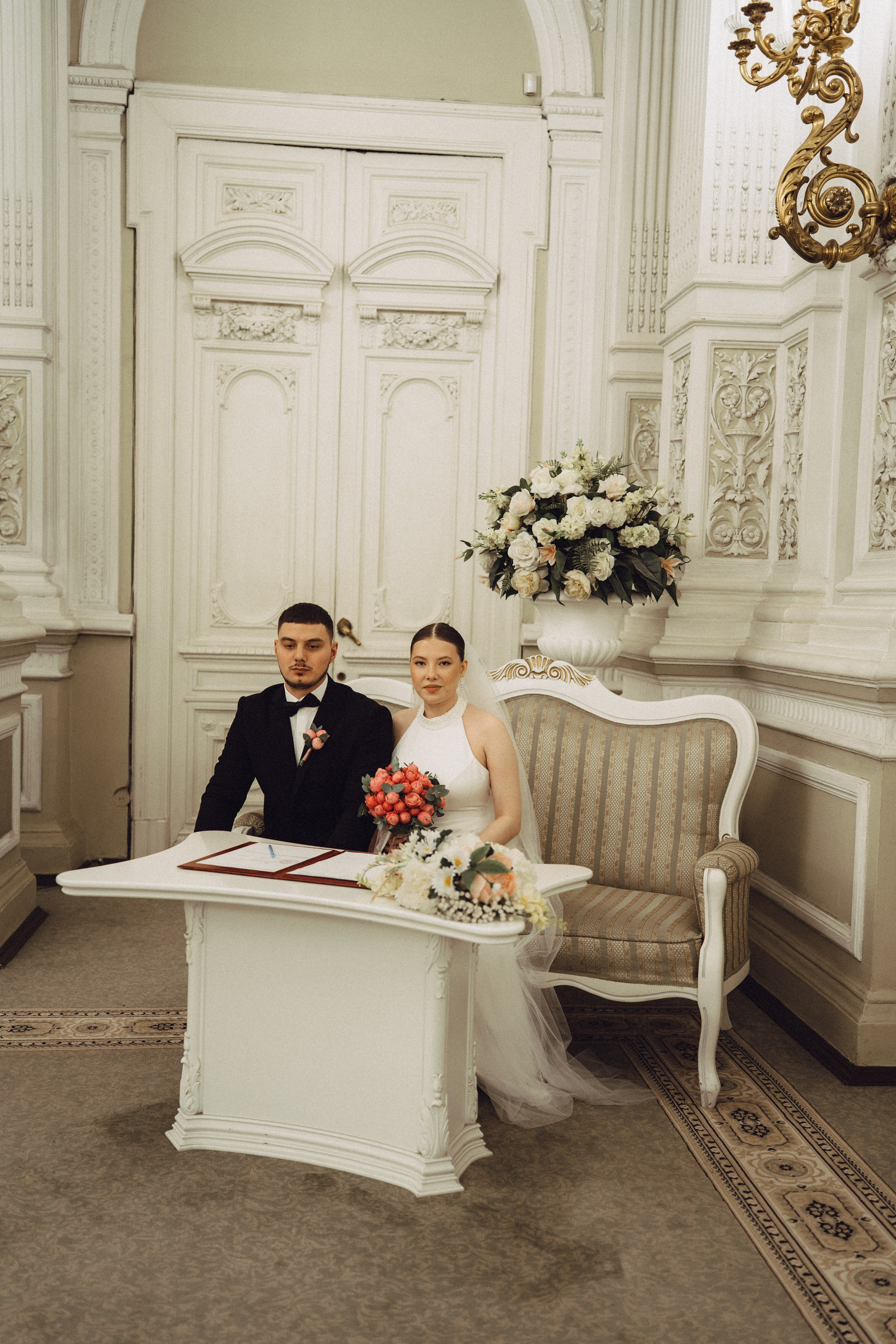 СВАДЕБНАЯ СЬЕМКА В ПЕВОМ ДВОРЦЕ БРАКОСОЧЕТАНИЯ. Профессиональный фотограф, Санкт-Петербург — Виктория Богомолова