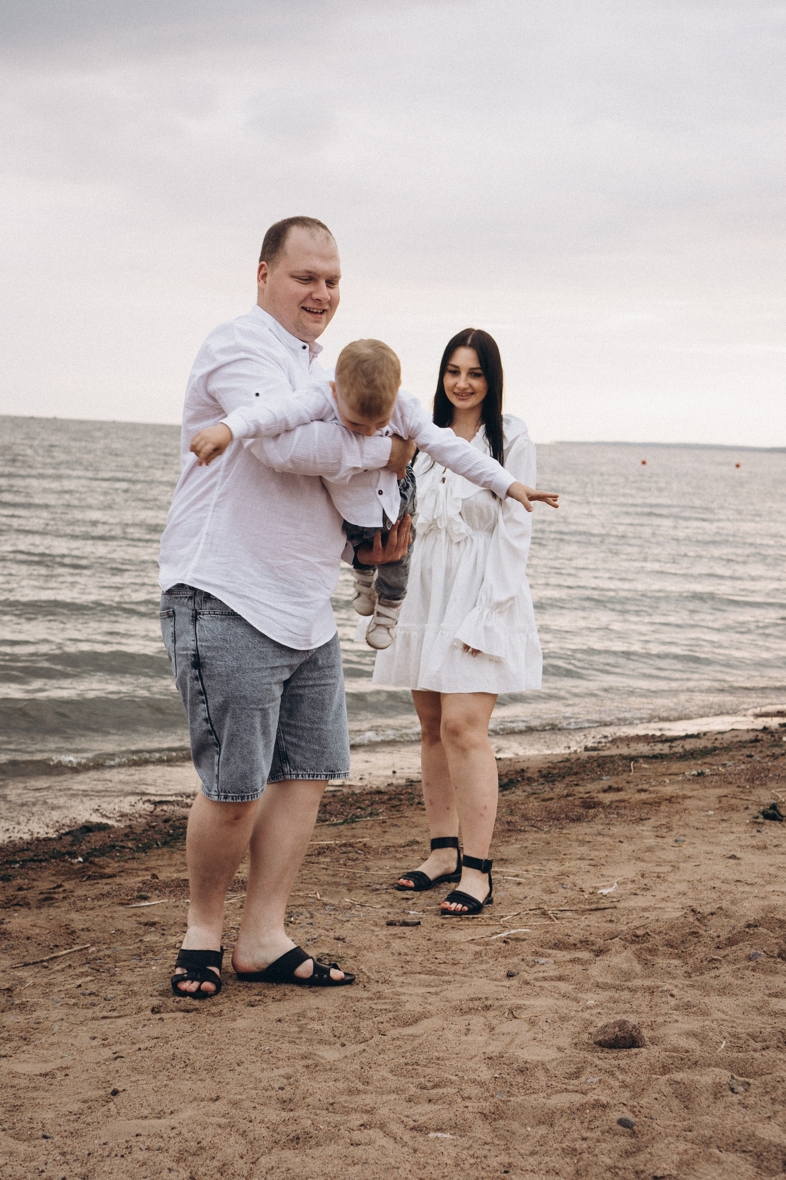 Семейная история на берегу залива. Профессиональный фотограф, Санкт-Петербург — Виктория Богомолова