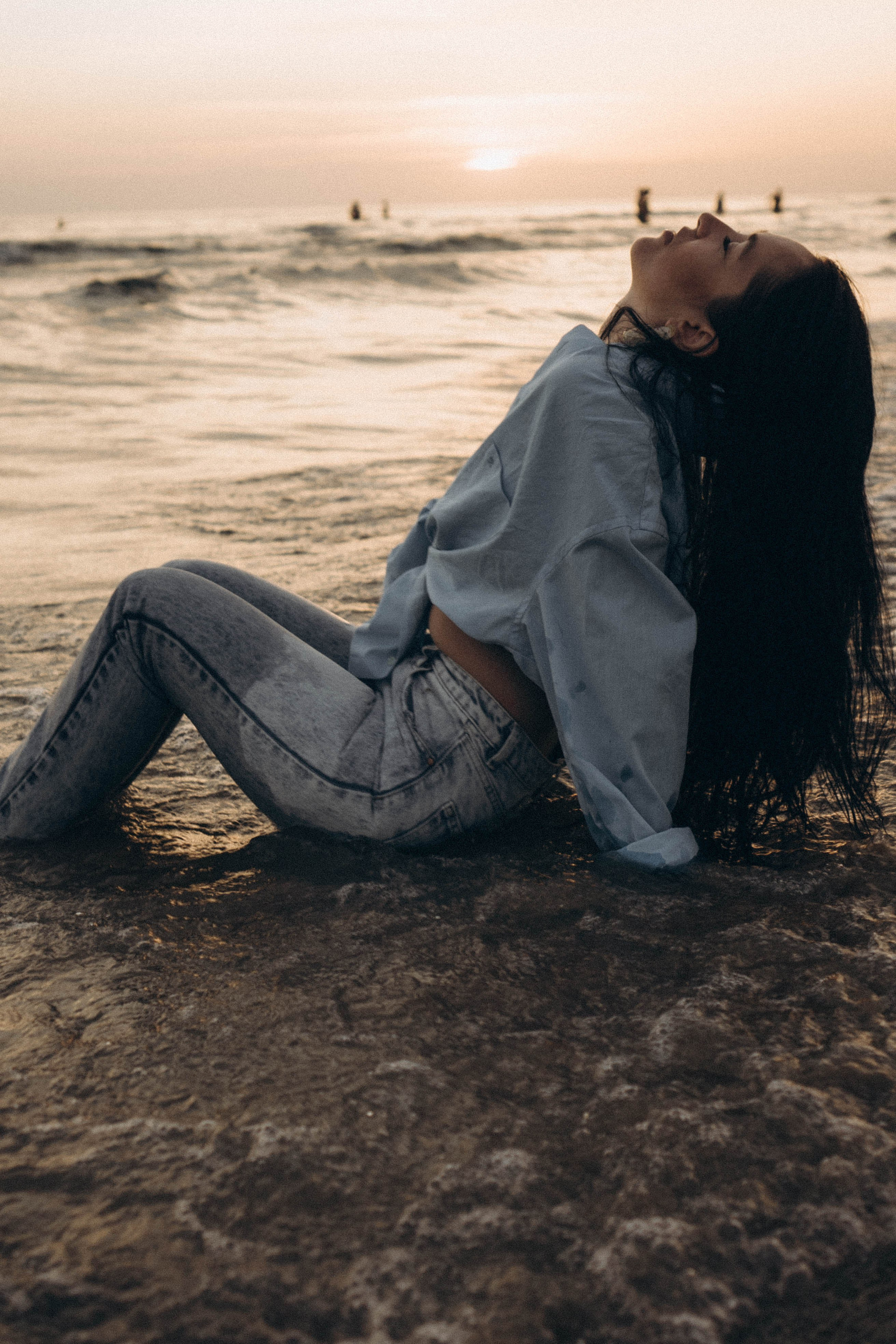 Июльский вечер на берегу черного моря. Профессиональный фотограф, Санкт-Петербург — Виктория Богомолова