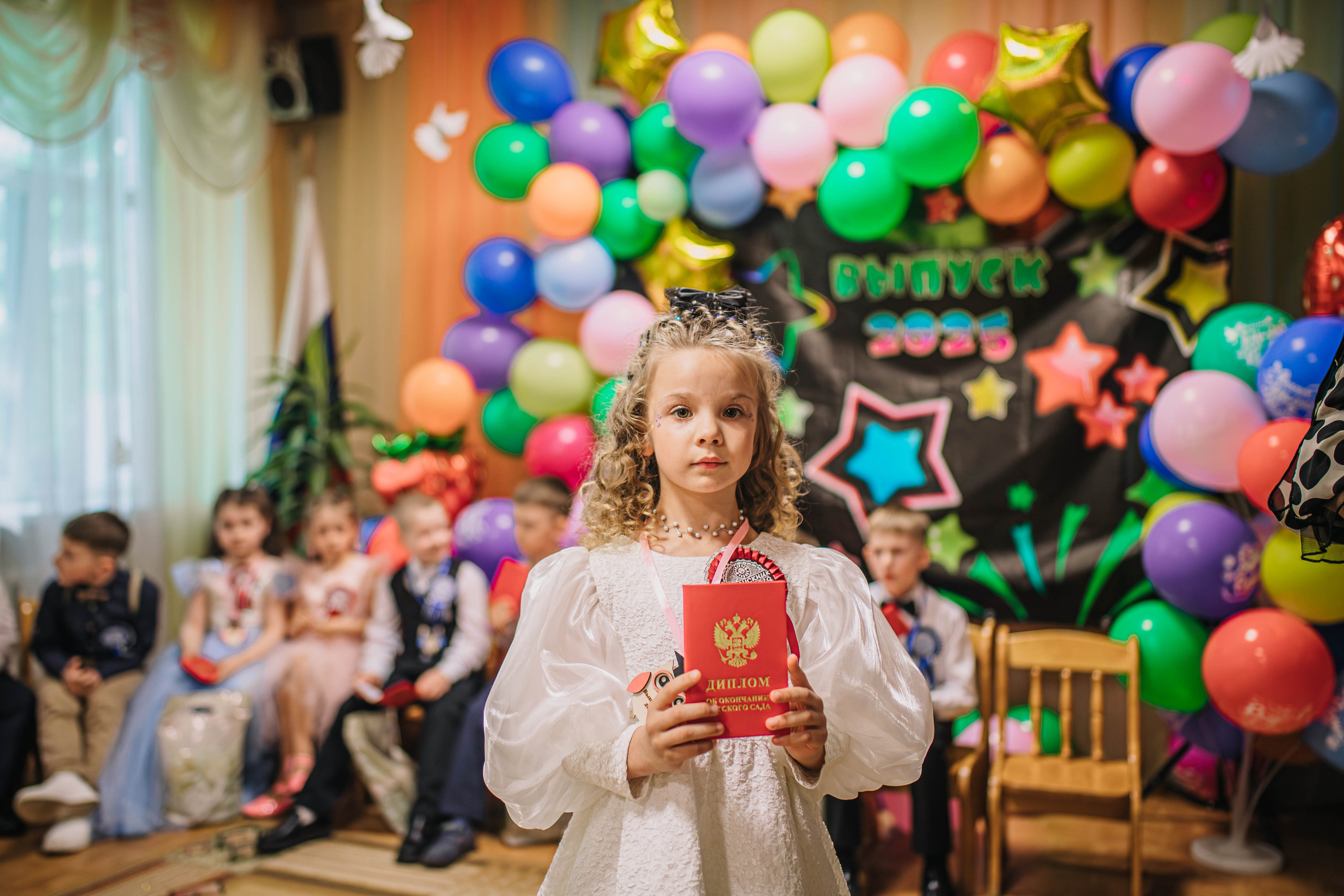 Выпускной в детском садике Светлячок г. Пустошка. Фотограф Дарья Маташкова