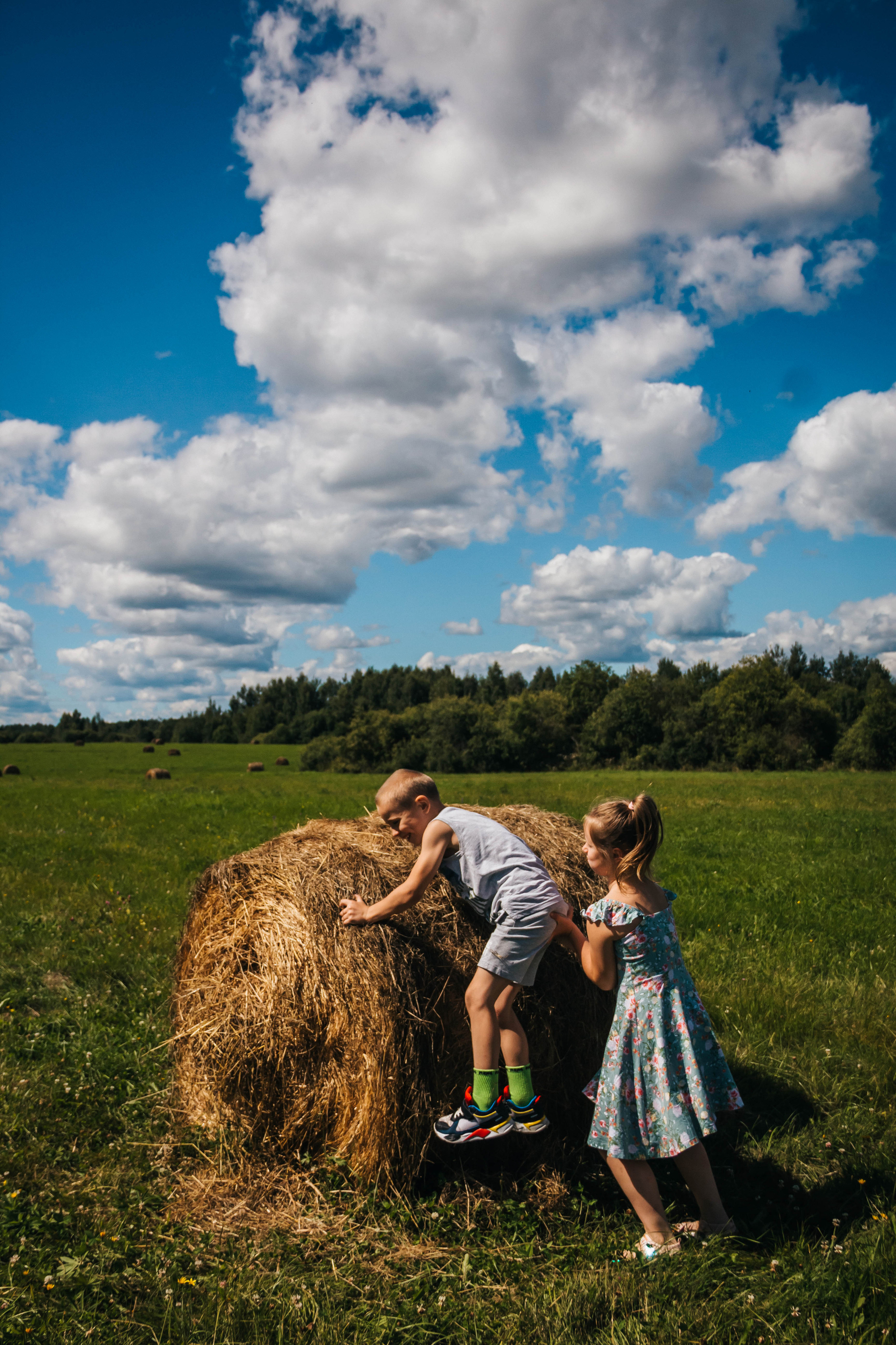 Семья Евстафьевых. Фотограф Дарья Маташкова
