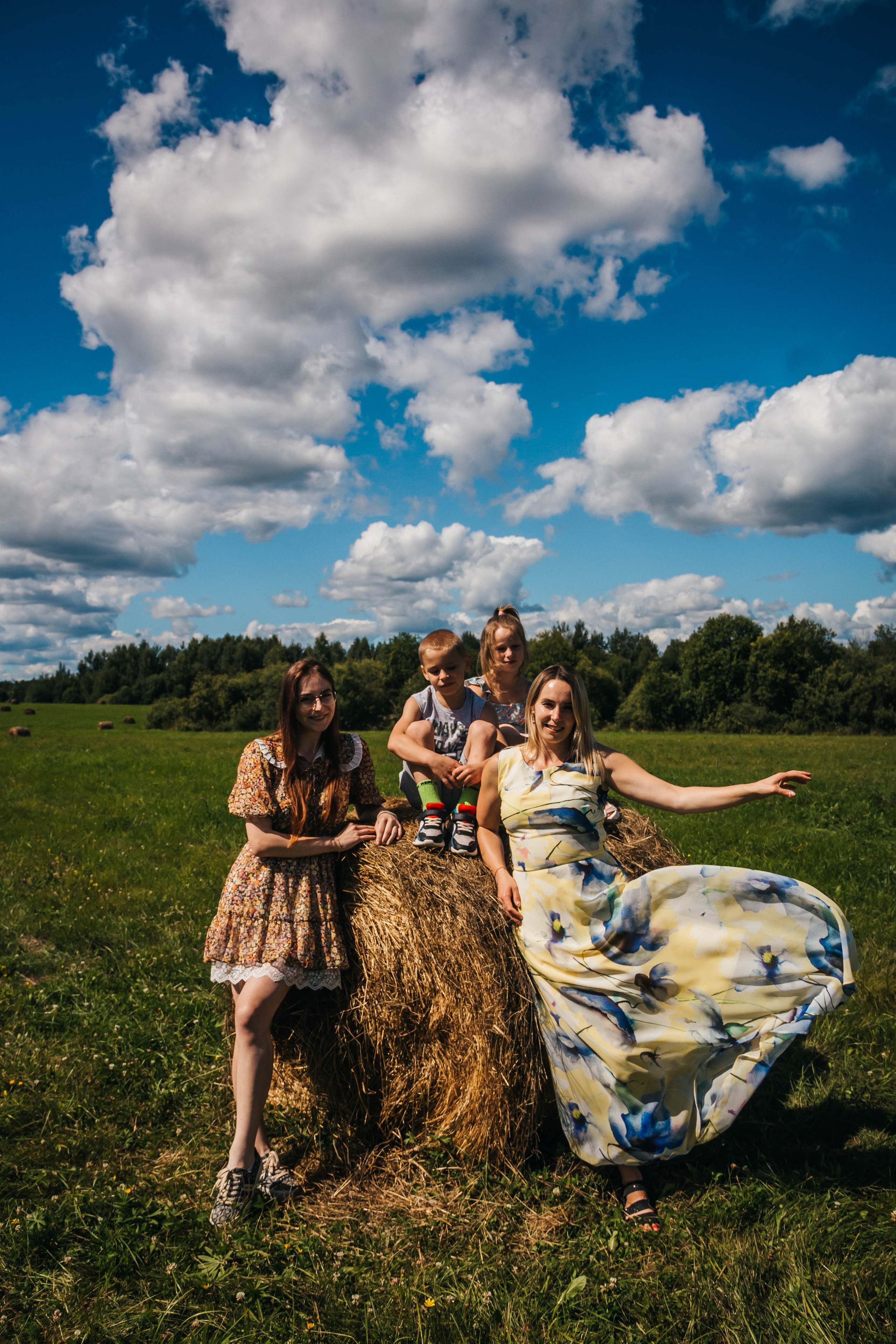 Семья Евстафьевых. Фотограф Дарья Маташкова