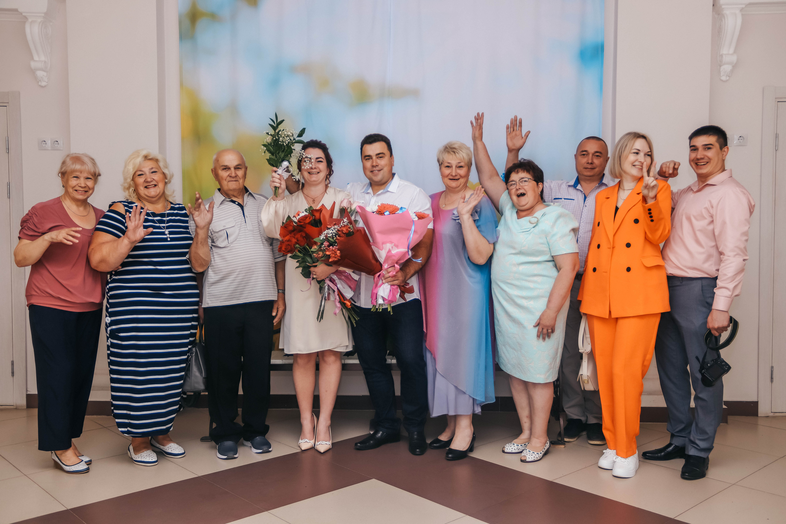 Роспись Вячеслава и Ирины. Фотограф Дарья Маташкова