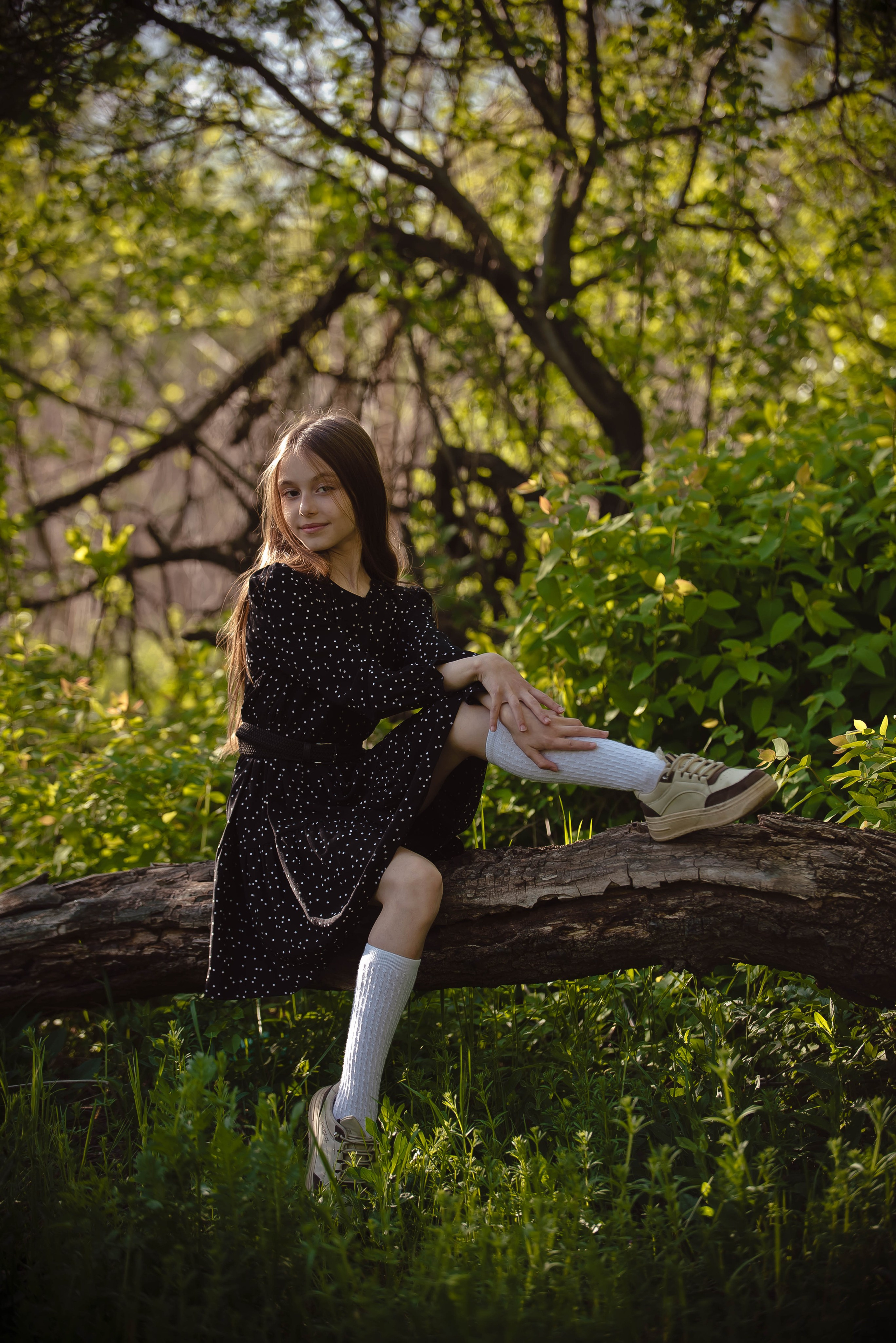 Анютка в сиреньке. Арт-фотограф Евгений Матвиенко