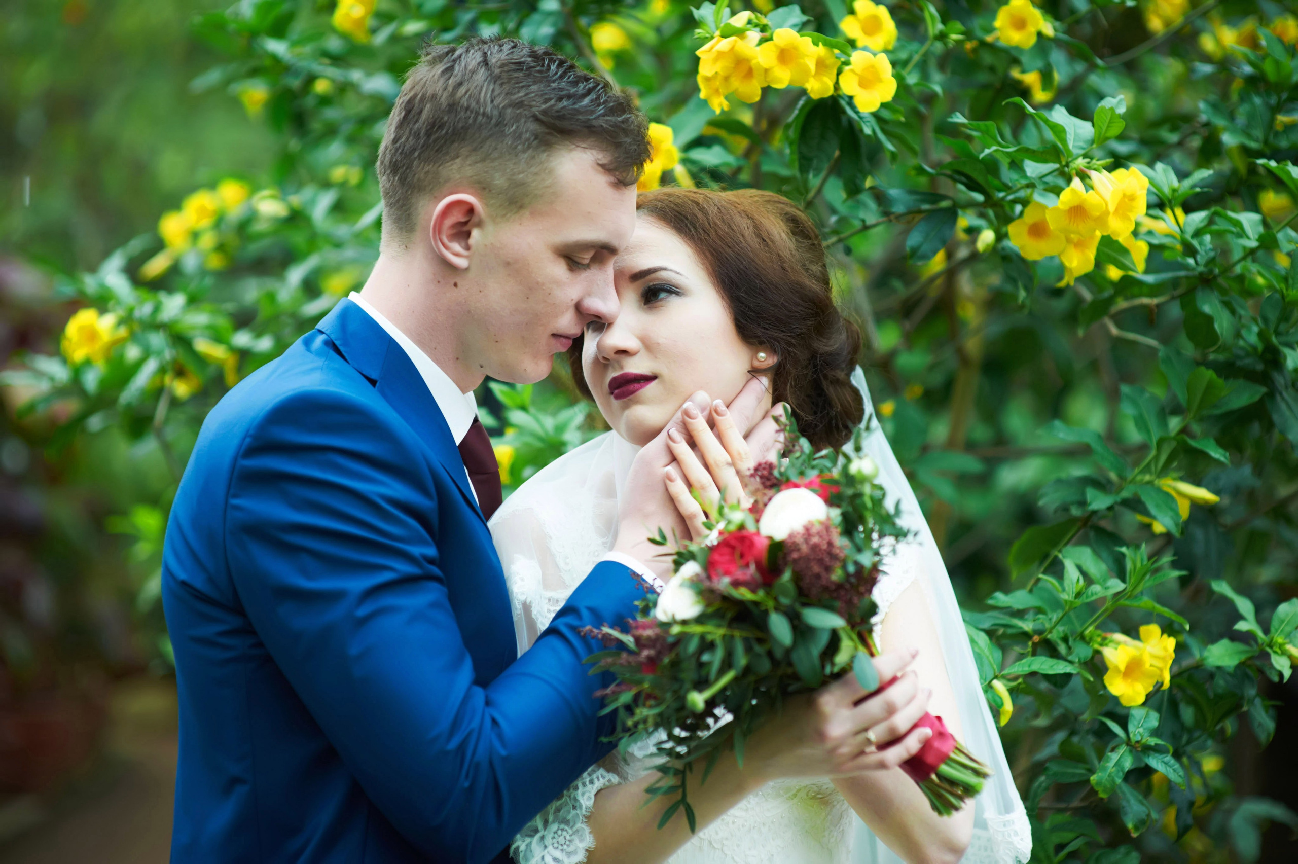 Индира и Дмитрий (свадебная фотосессия в Ботаническом саду и в фотостудии). Портретный, семейный и свадебный фотограф в Санкт-Петербурге и в Пушкине Ширяев Денис