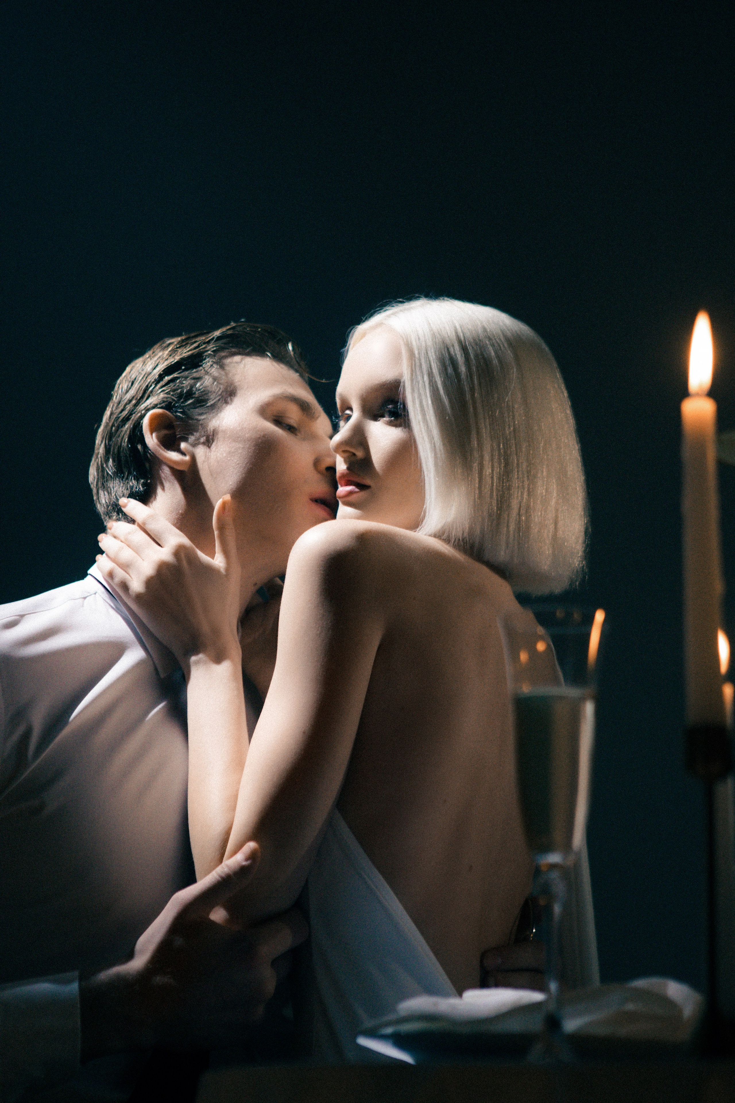 Карина и Данил. Ужин при свечах. Фотограф в Москве Ольга Сатони