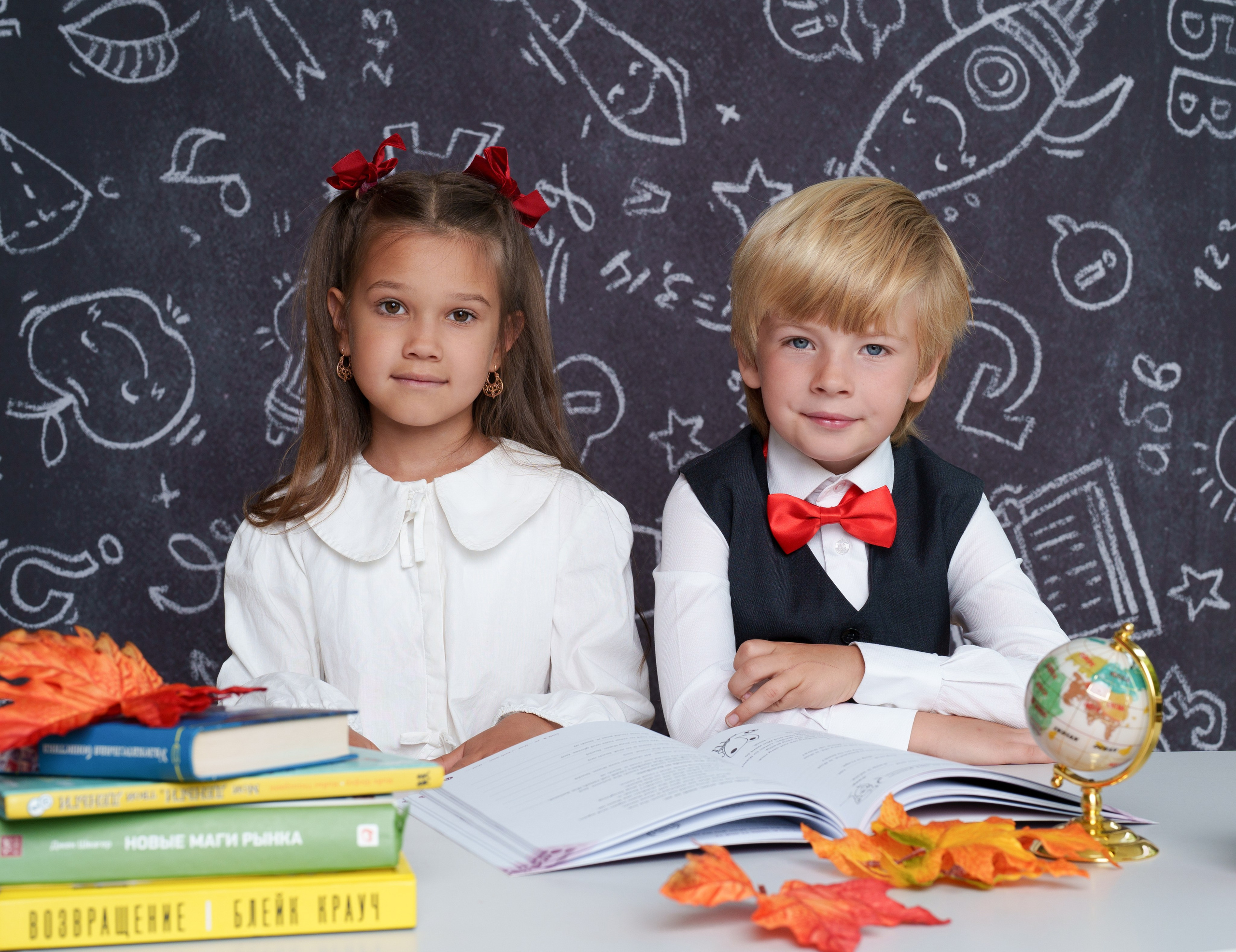 Школа. Стильные выпускные альбомы, детские фотосессии, сюжетные фотографии