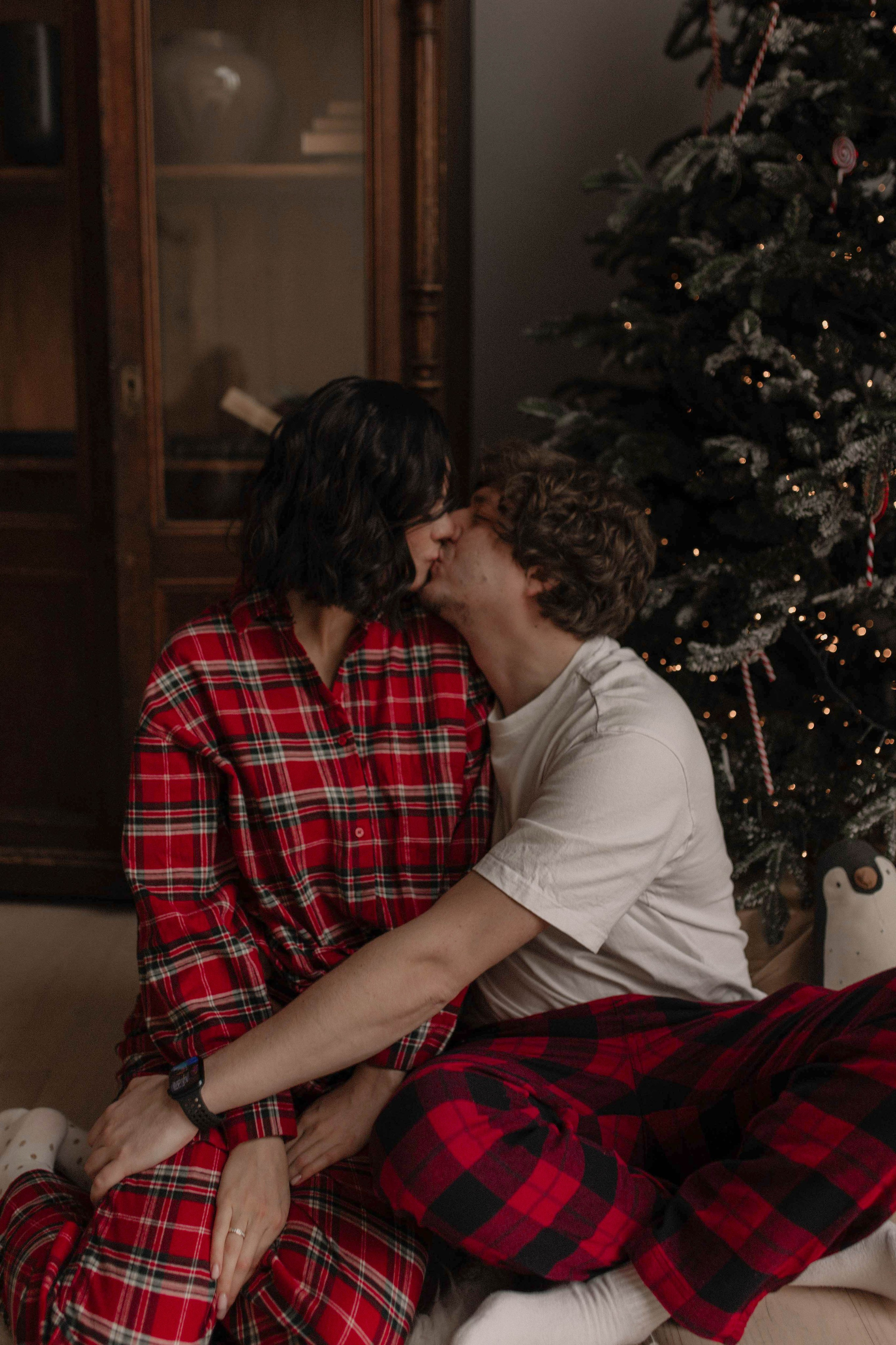 Новогодняя семейная. Детский и семейный фотограф, съемка новорожденных Москва