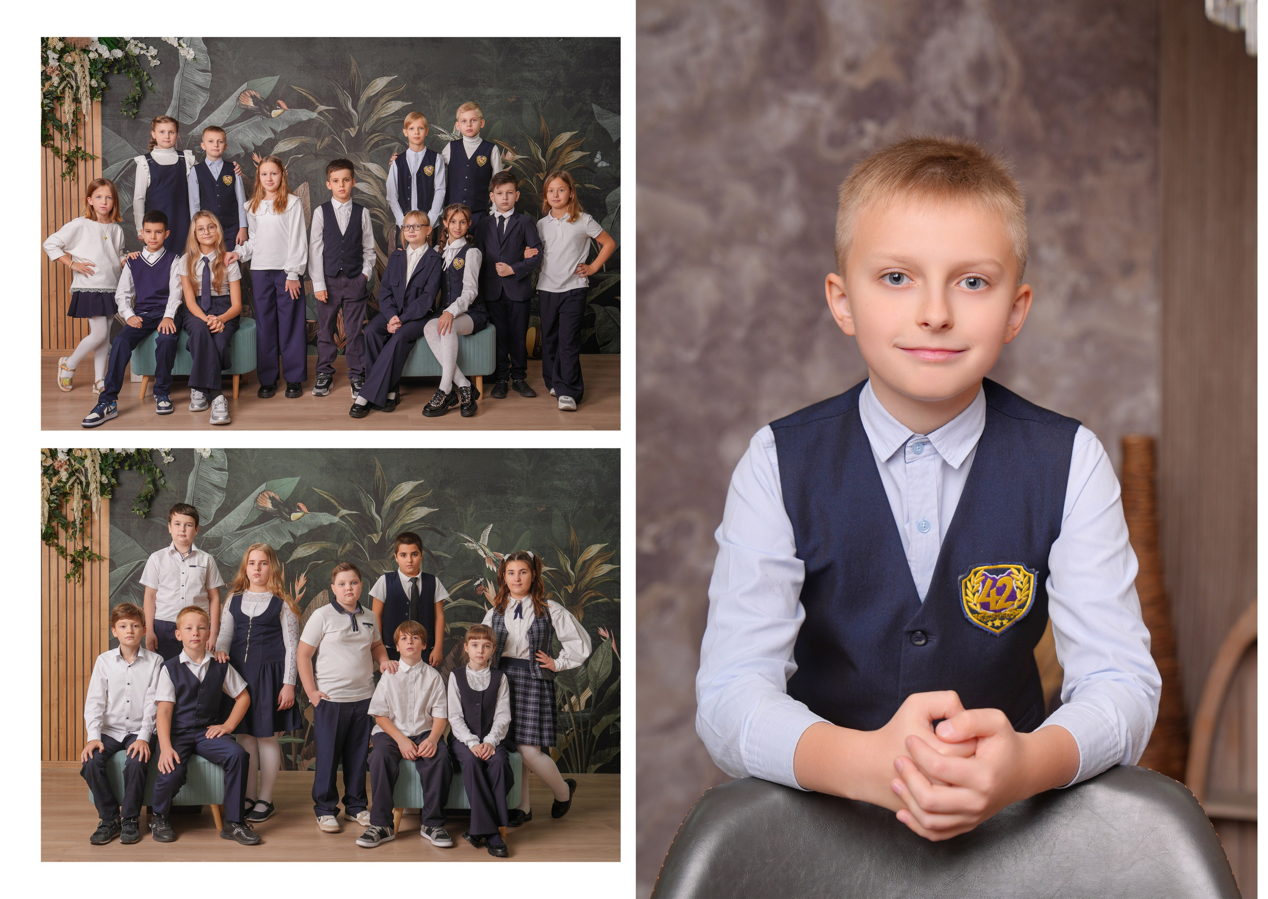 ШКОЛА 42 — 4 «Д» класс. Красивый выпускной альбом в Краснодаре