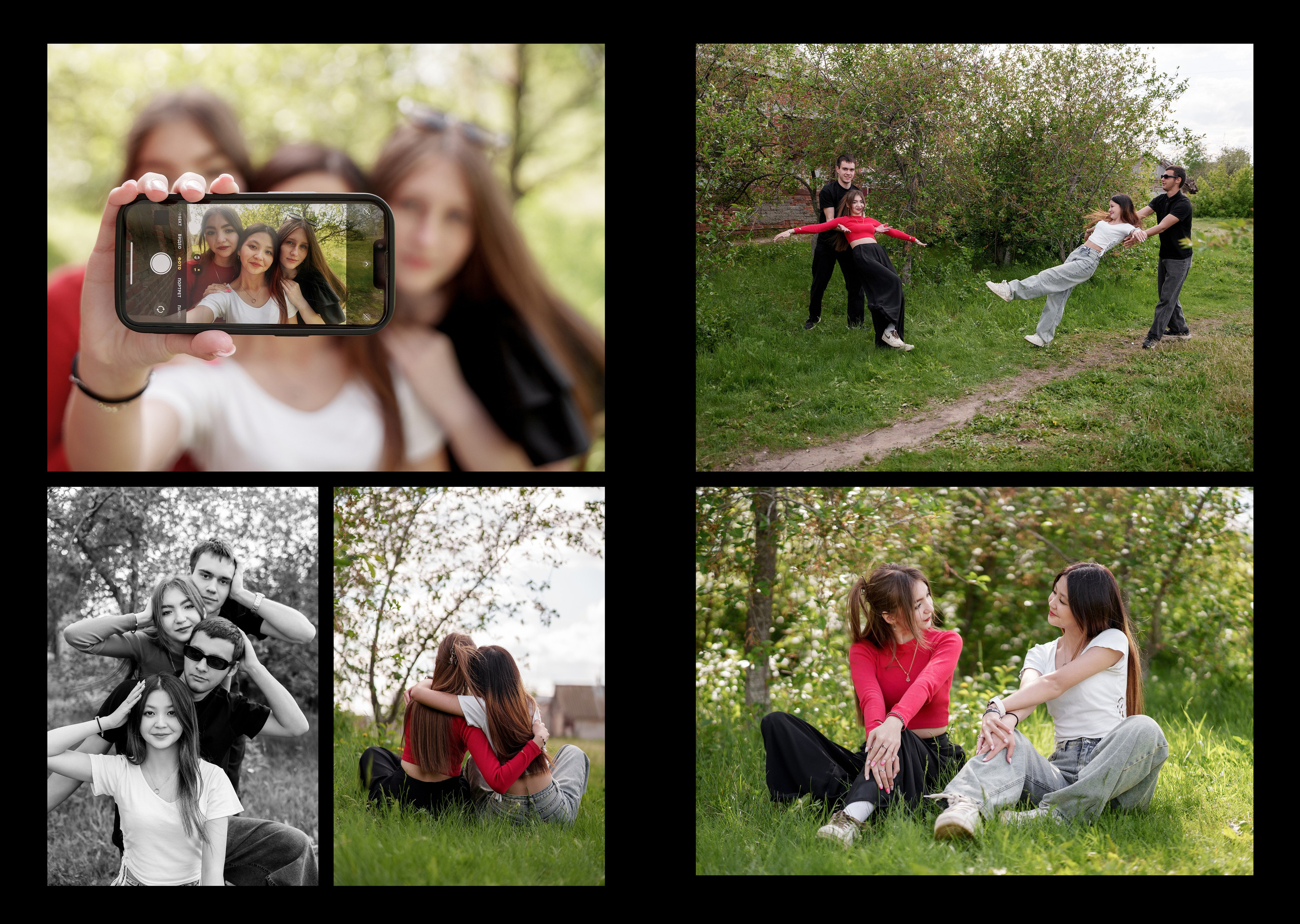 Классика 3 / дизайн «Креативный» черный. ВЫПУСКНЫЕ АЛЬБОМЫ, Школьный фотограф, семейный и свадебный в Саратове и области Ольга Плаксина