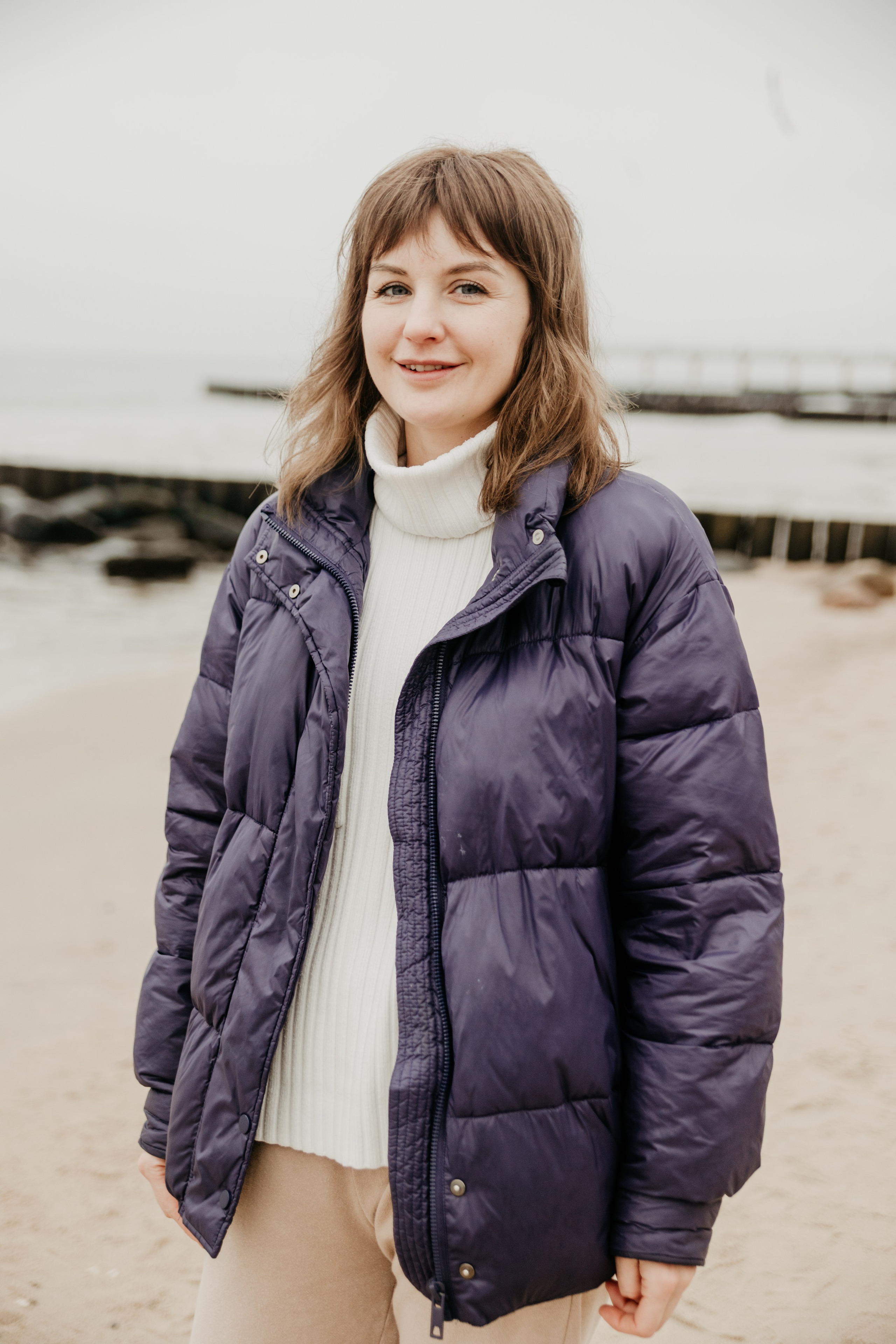 Зимнее Море. Портретный фотограф в Калининграде Алеся Раух