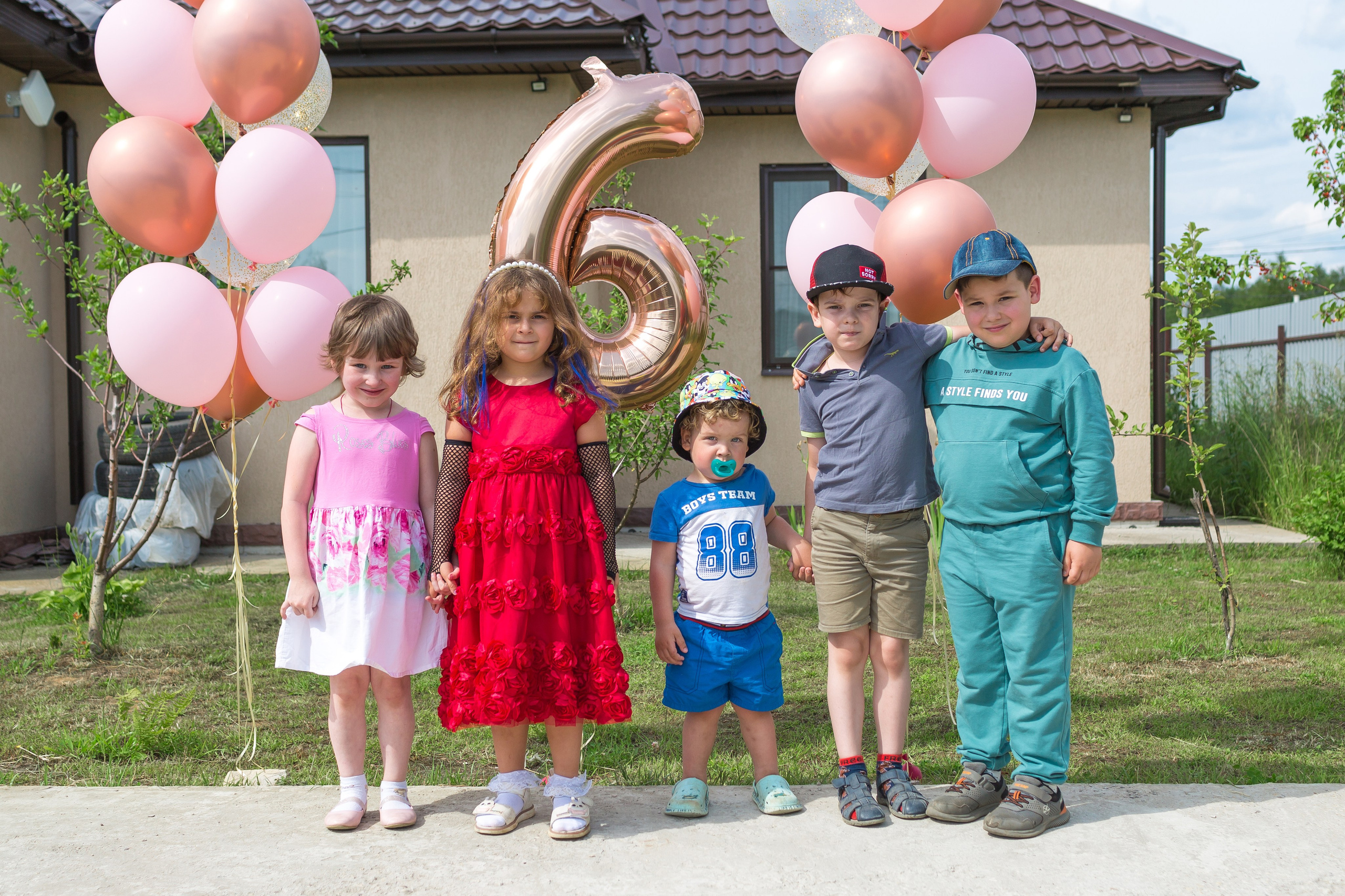 Портфолио семейных фотографий на природе