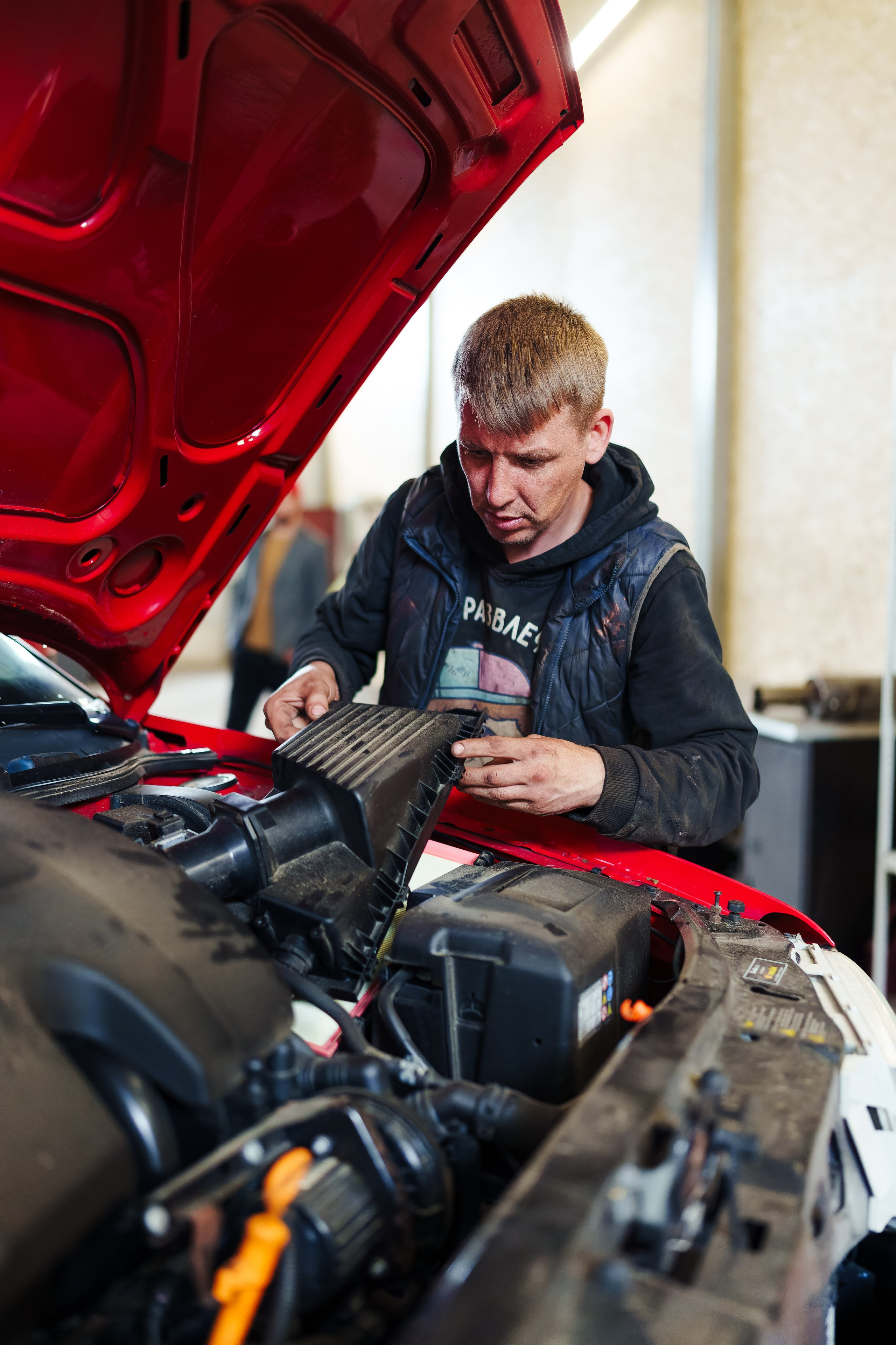 Сьемка для автосервиса РЕМСПОТ. Фотограф в СПБ Алмаз Камаев