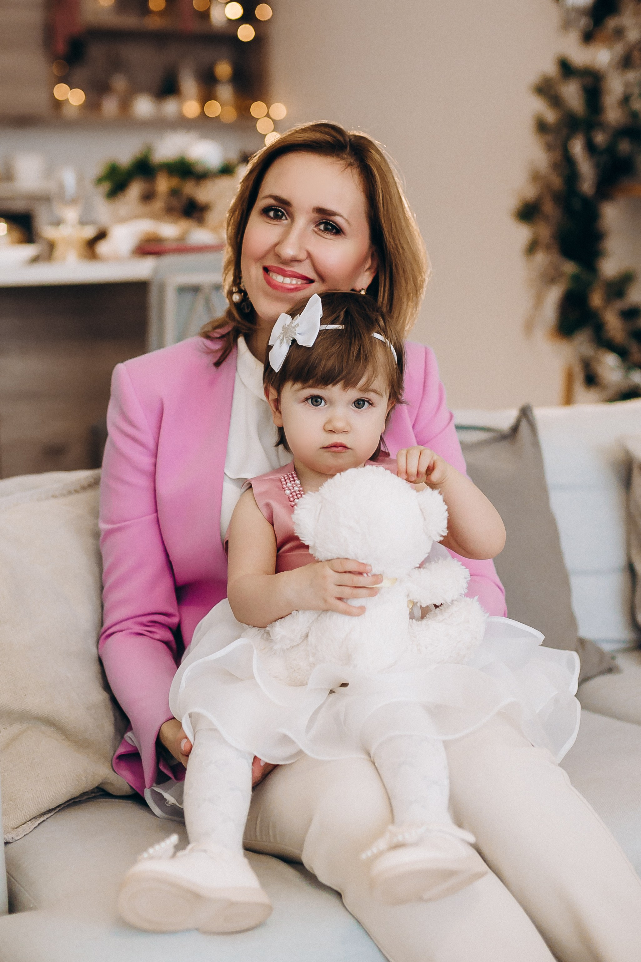 Новогодняя фотосессия в студии. Семейный, детский и школьный фотограф в Москве Рудницкая Анна