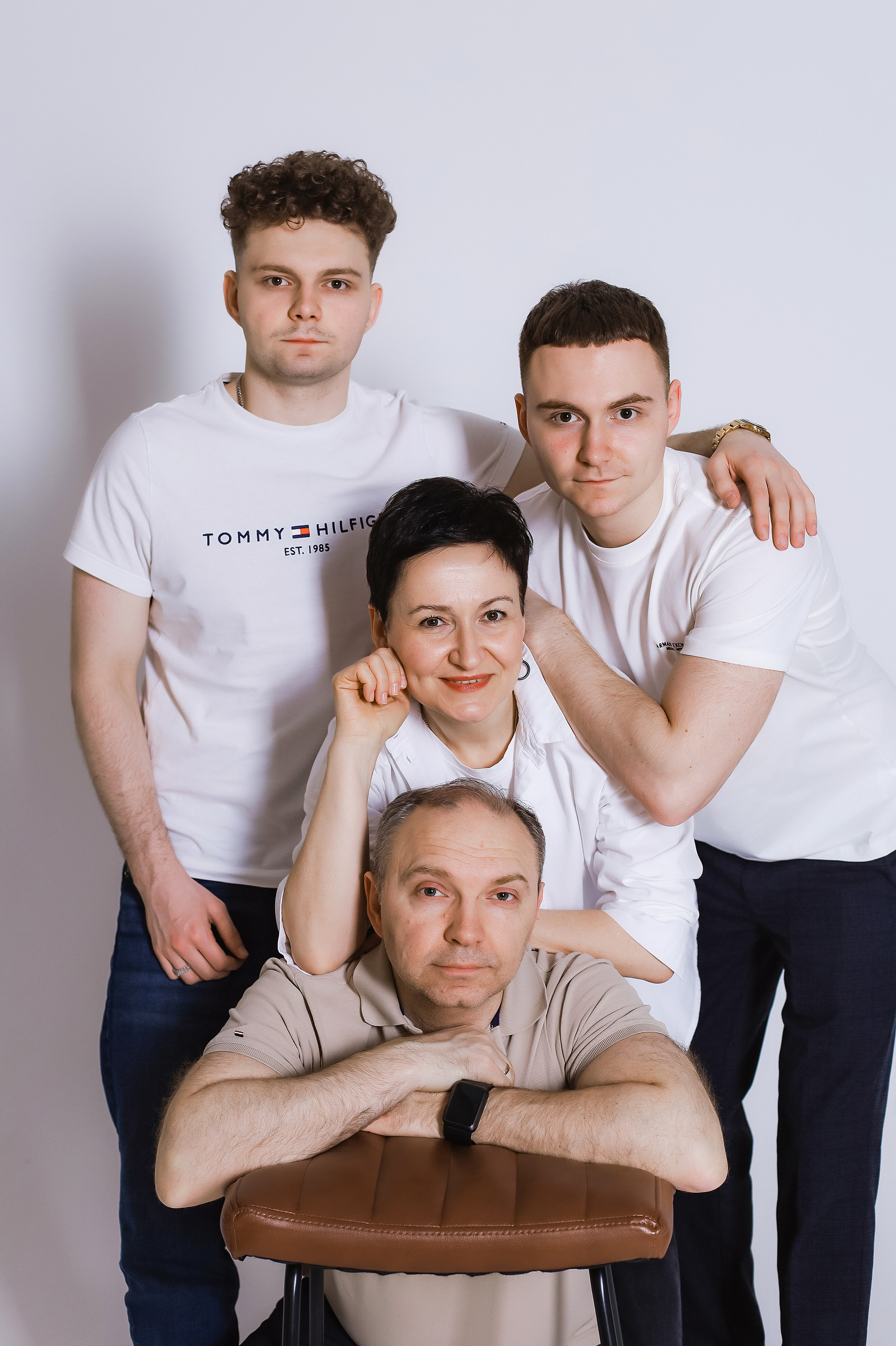 Александра с семьей. Визуал для эспертов и блогеров