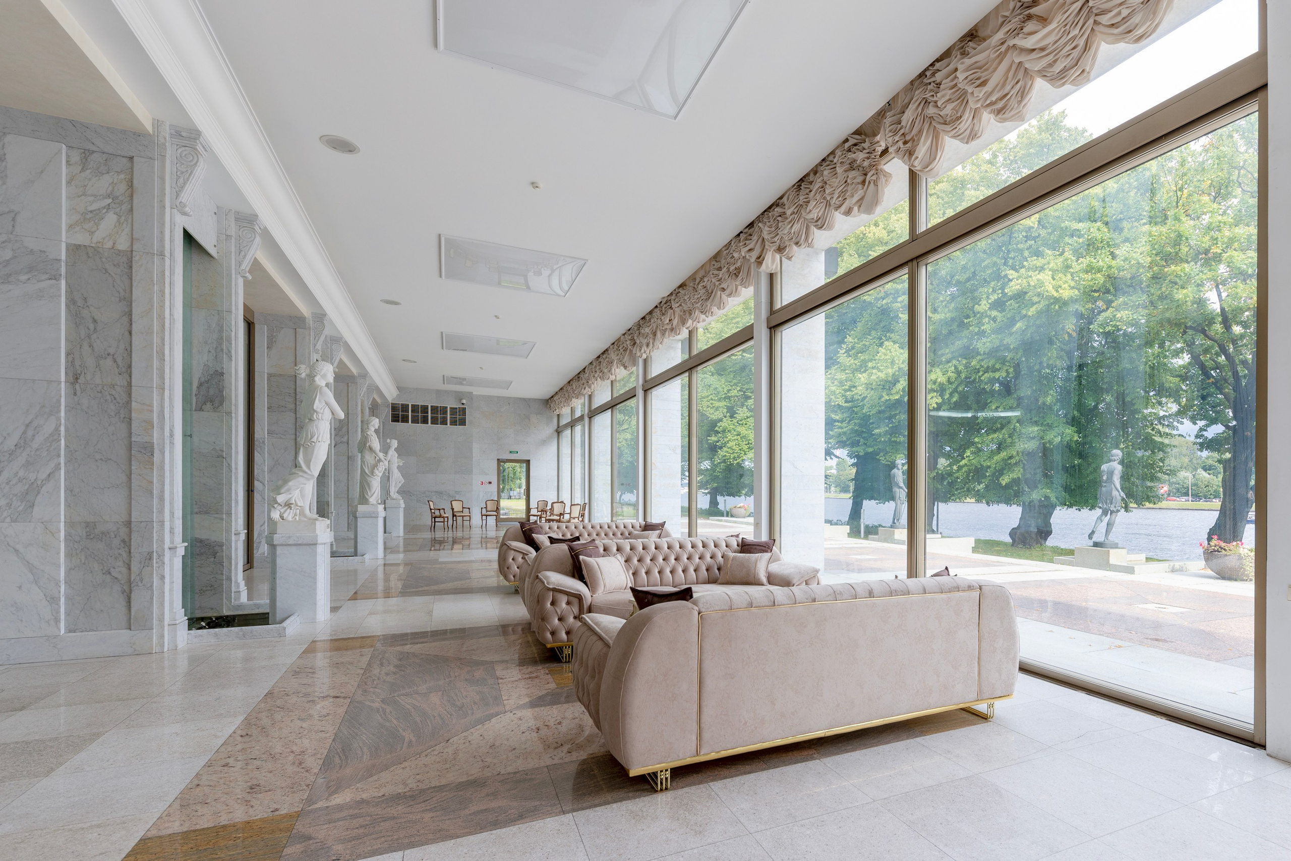 Государственная резиденция К-2 на набережной р. Малой Невки. Интерьерный фотограф в Санкт-Петербурге Екатерина Цыбулько