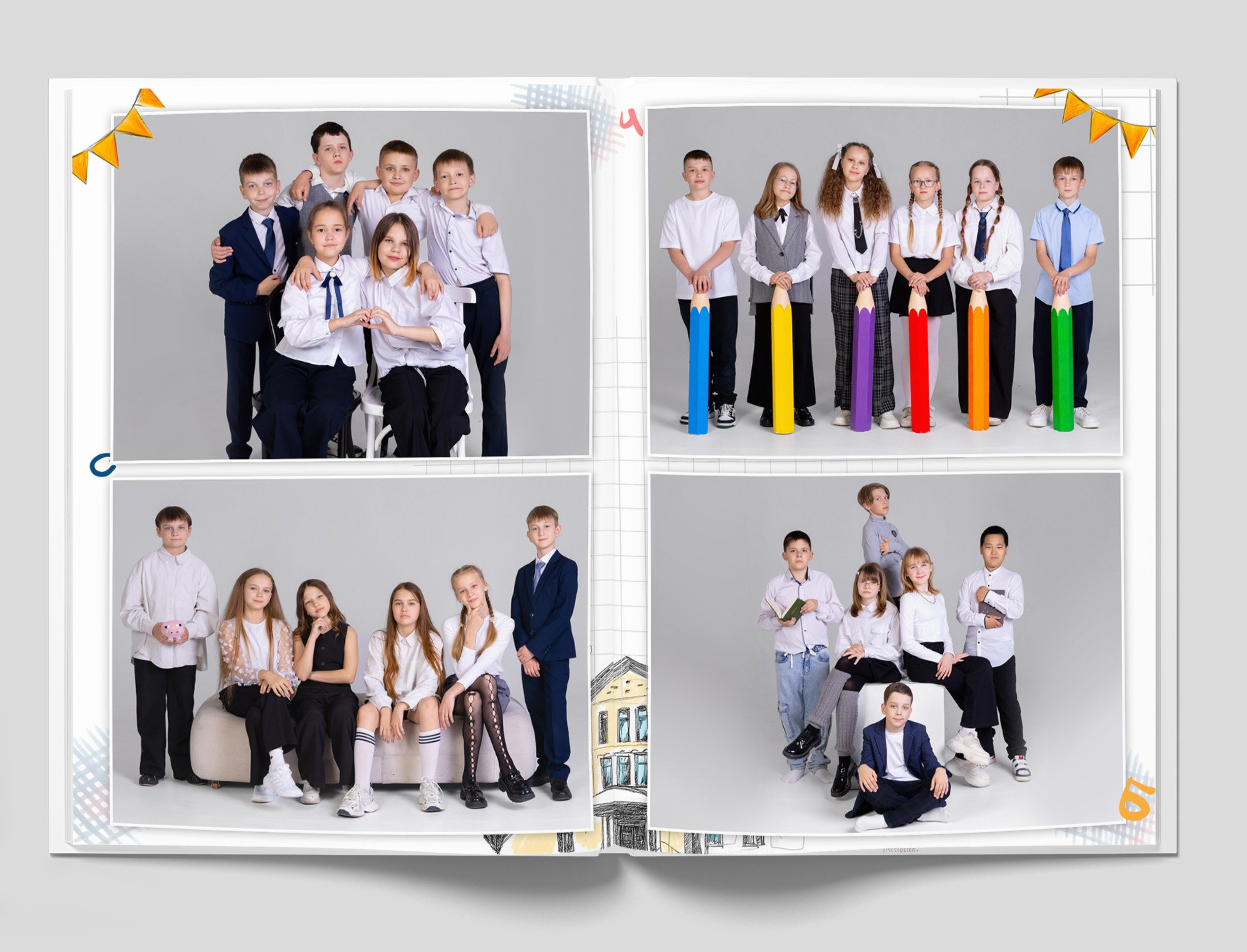 4 класс. Студия «Фокус» детская фотография Ольги Поповой г. Бийск