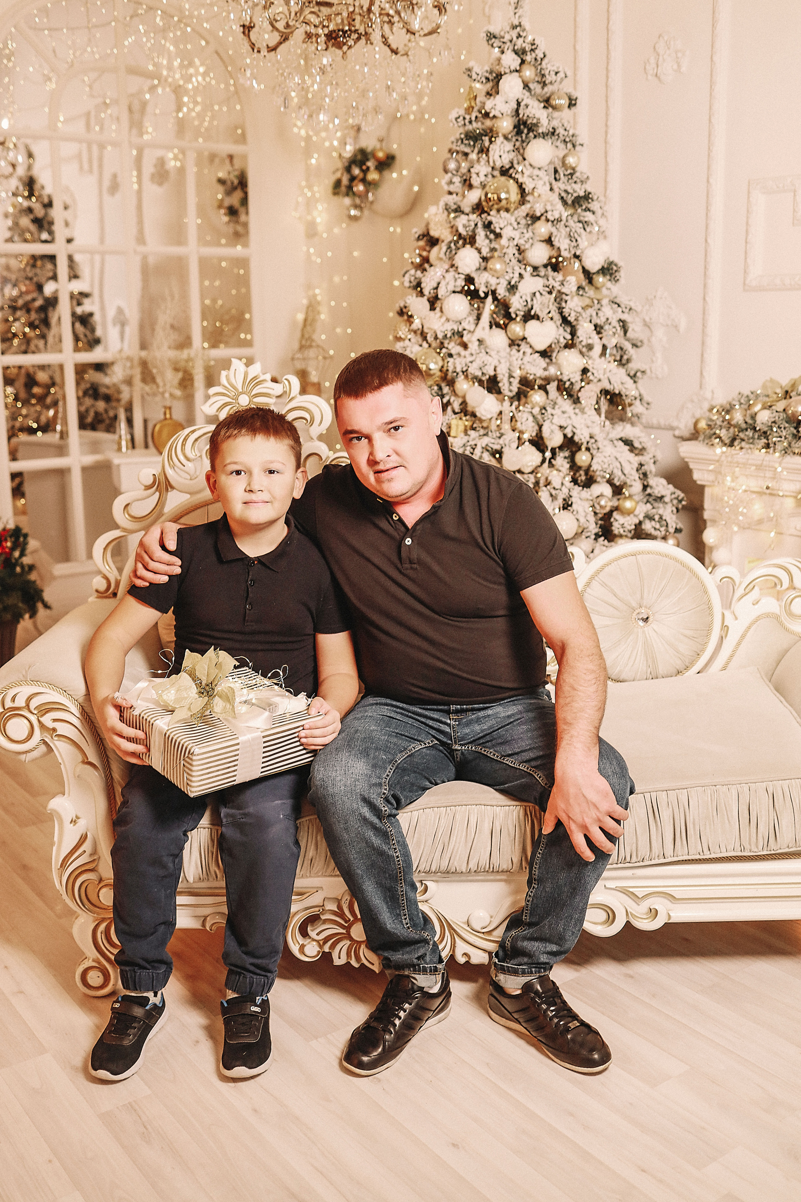 Новогодняя фотосессия в студии Атмосфера. Иванова Ирина Свадебный и семейный фотограф г. Уфа