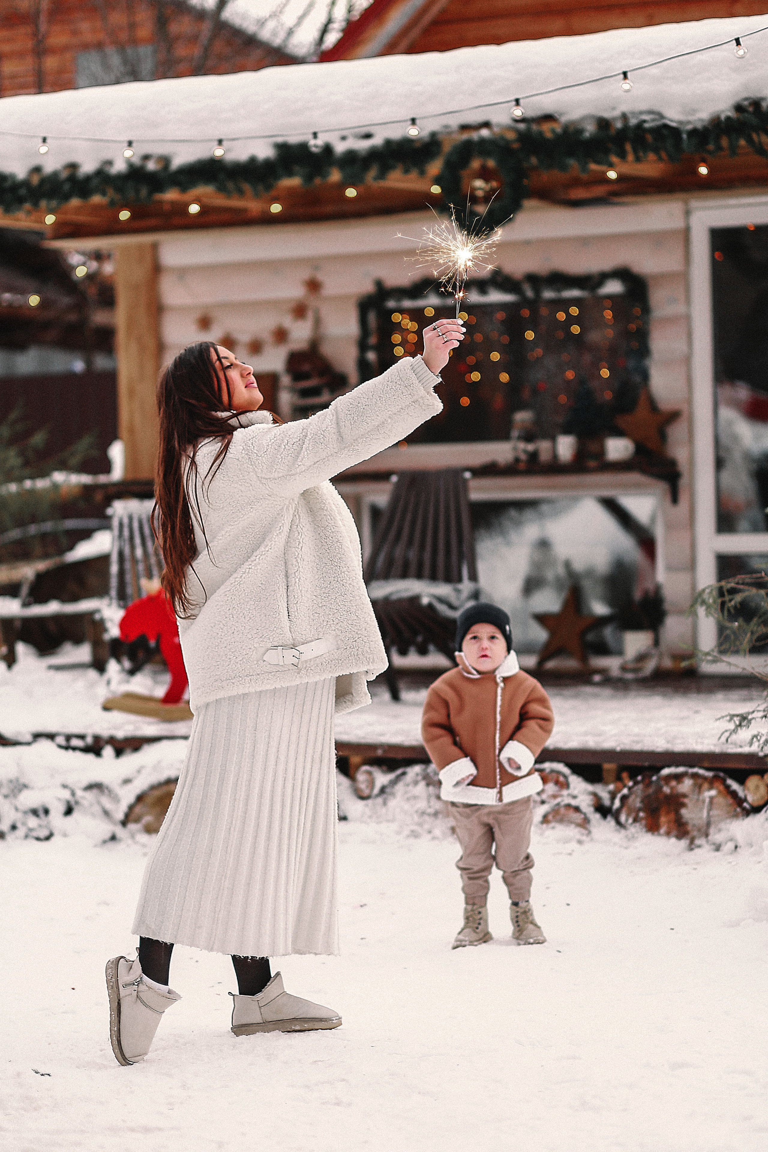 Новогодняя съемка на Кордоне. Иванова Ирина Свадебный и семейный фотограф г. Уфа