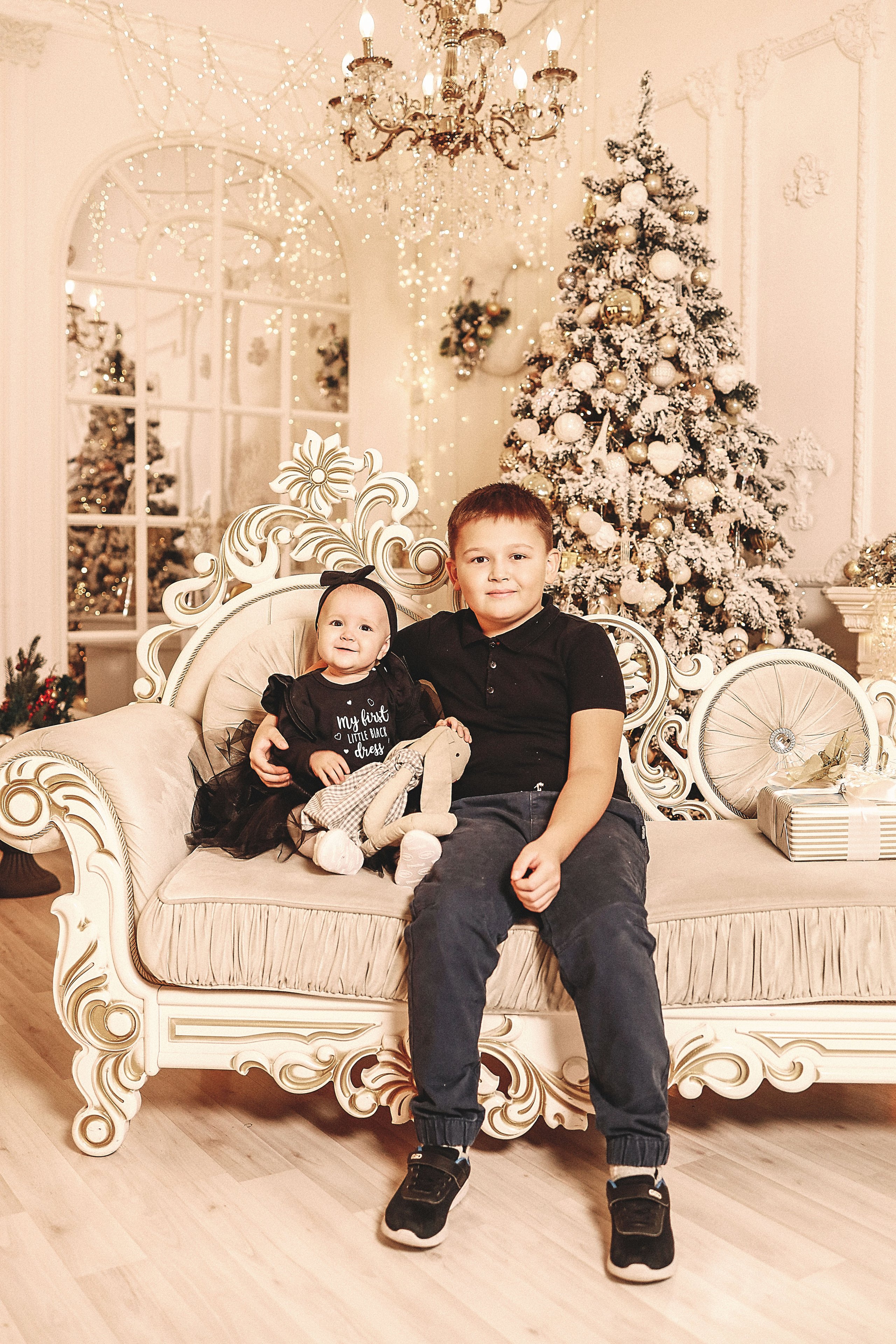 Новогодняя фотосессия в студии Атмосфера. Иванова Ирина Свадебный и семейный фотограф г. Уфа