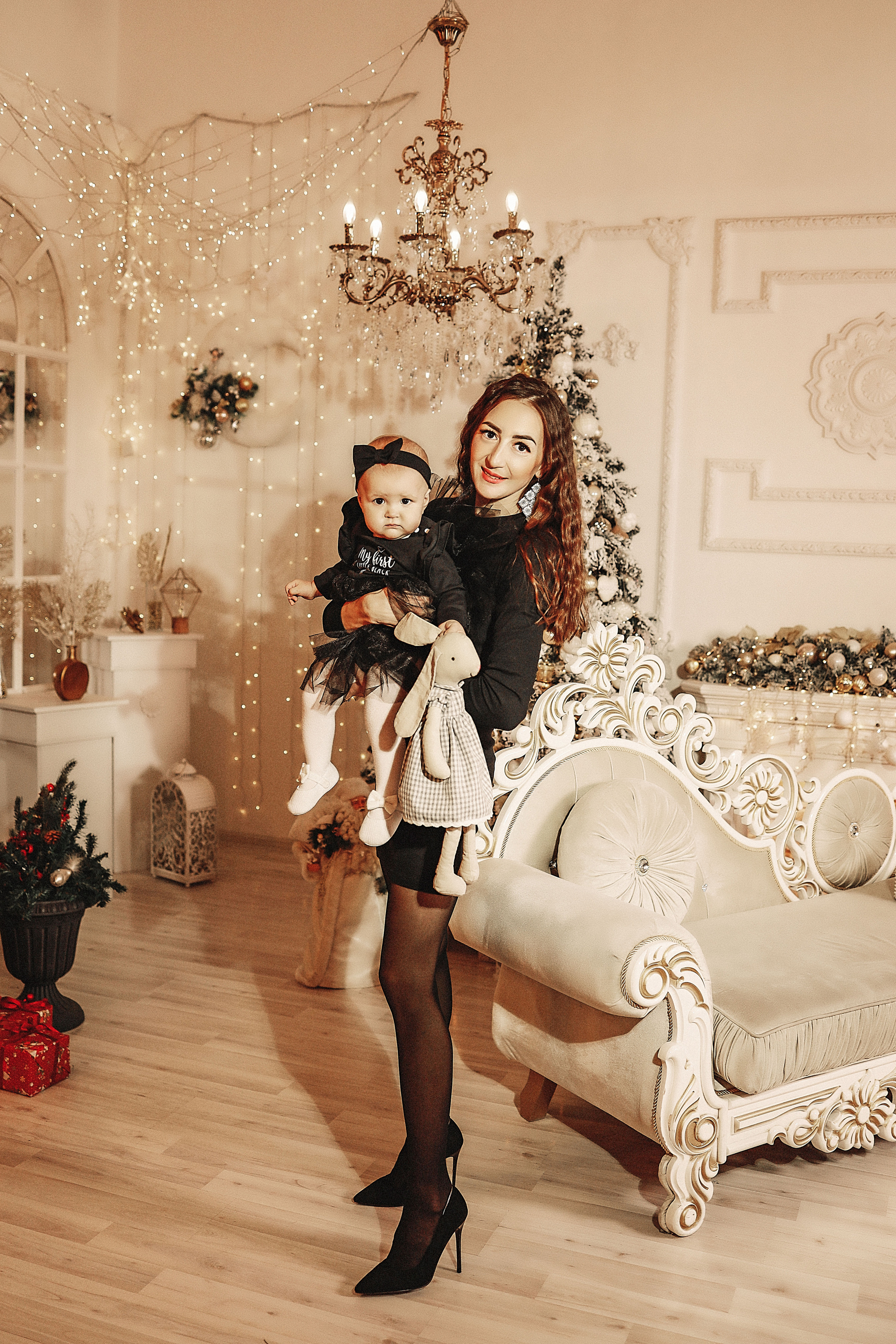 Новогодняя фотосессия в студии Атмосфера. Иванова Ирина Свадебный и семейный фотограф г. Уфа