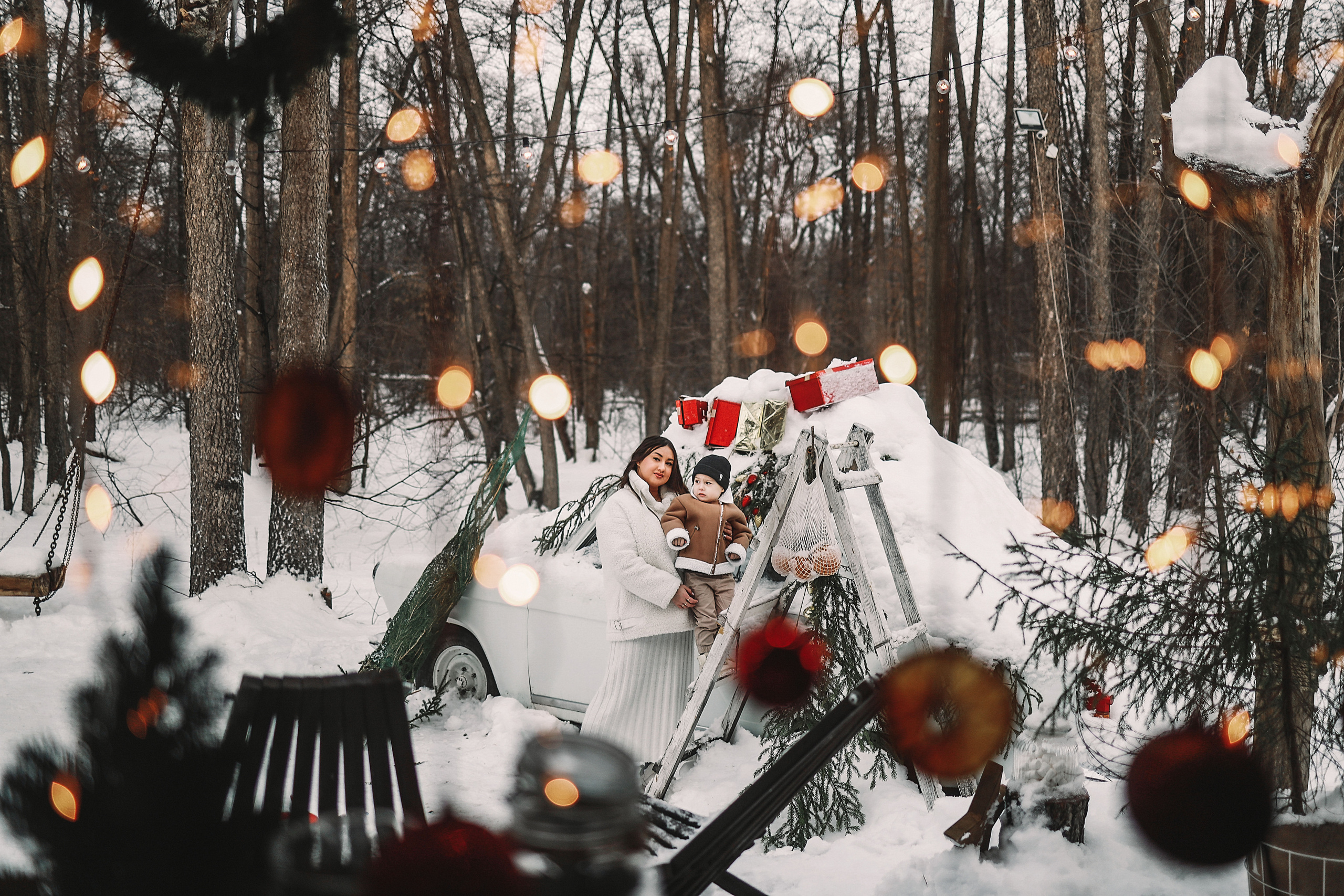 Новогодняя съемка на Кордоне. Иванова Ирина Свадебный и семейный фотограф г. Уфа