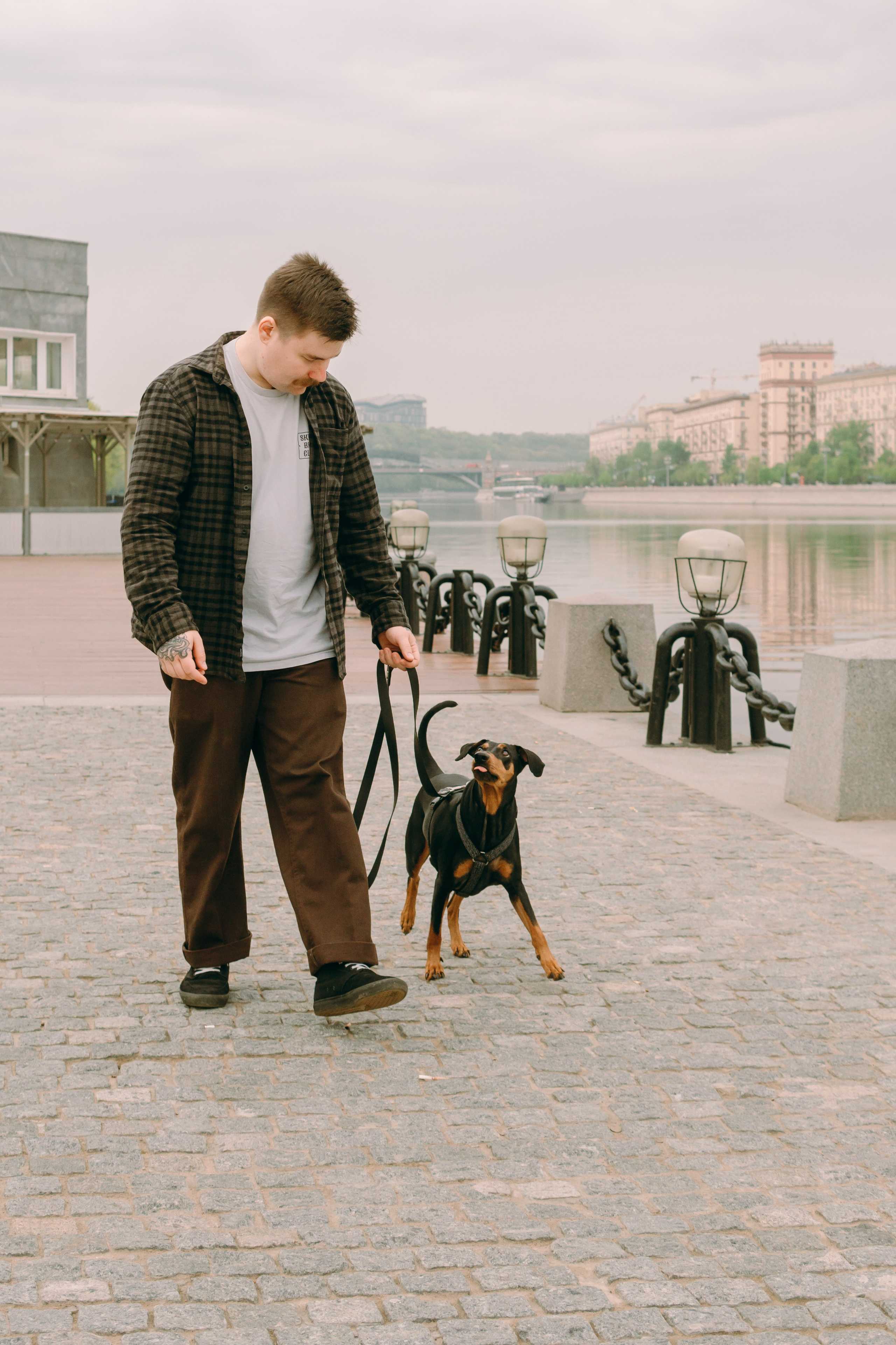 Кира, Максим и Аскара. Фотограф-анималист Ксения Воробьева, Москва