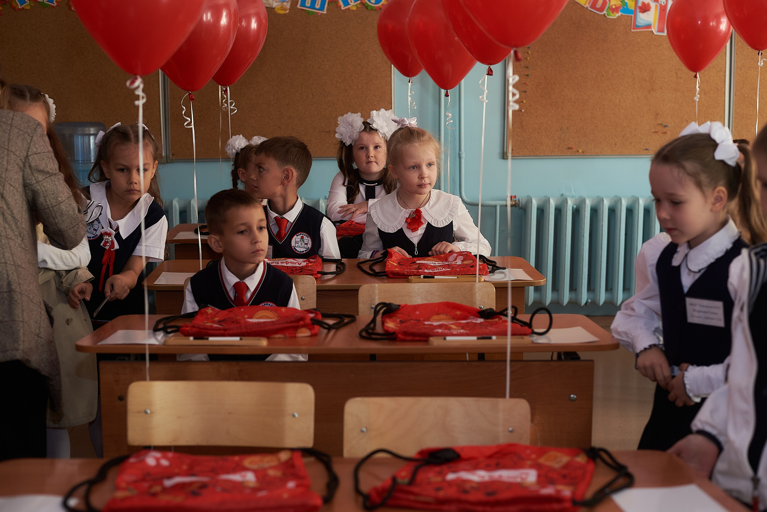 Первый класс. Фотограф Елена Дука. Контент съемка. Семейная фотография