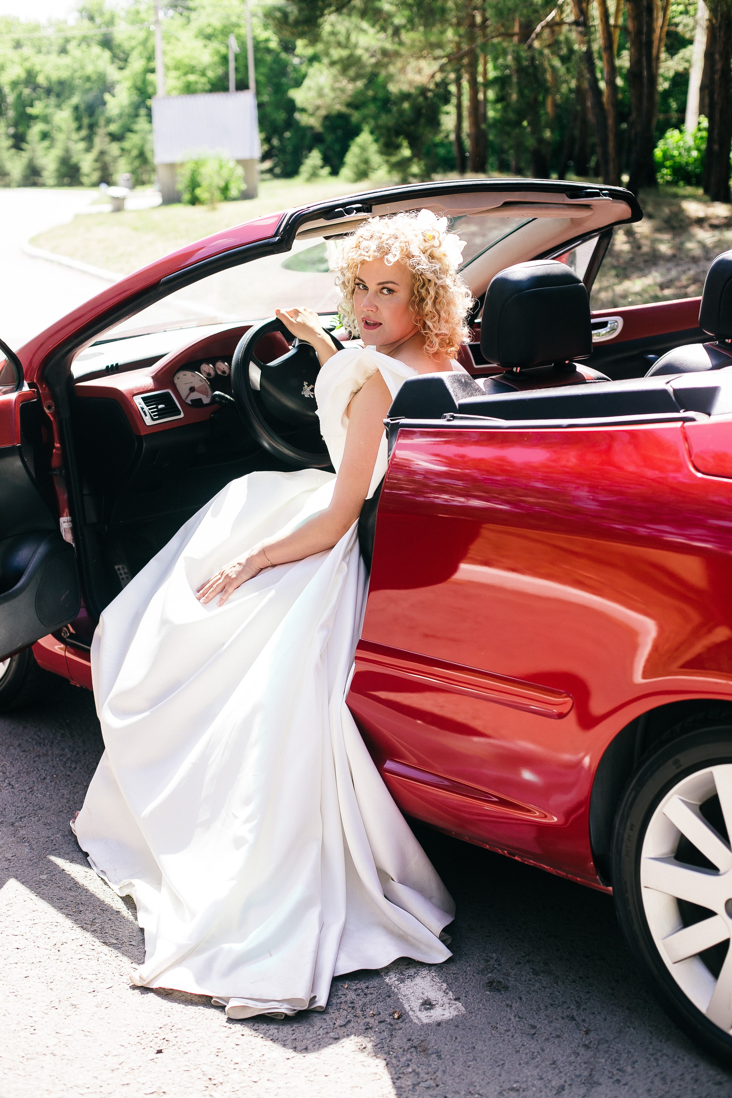 Кудряшки, лето, парк, пижо. Креативный и женский Фотограф Омске Наталья Лебедева