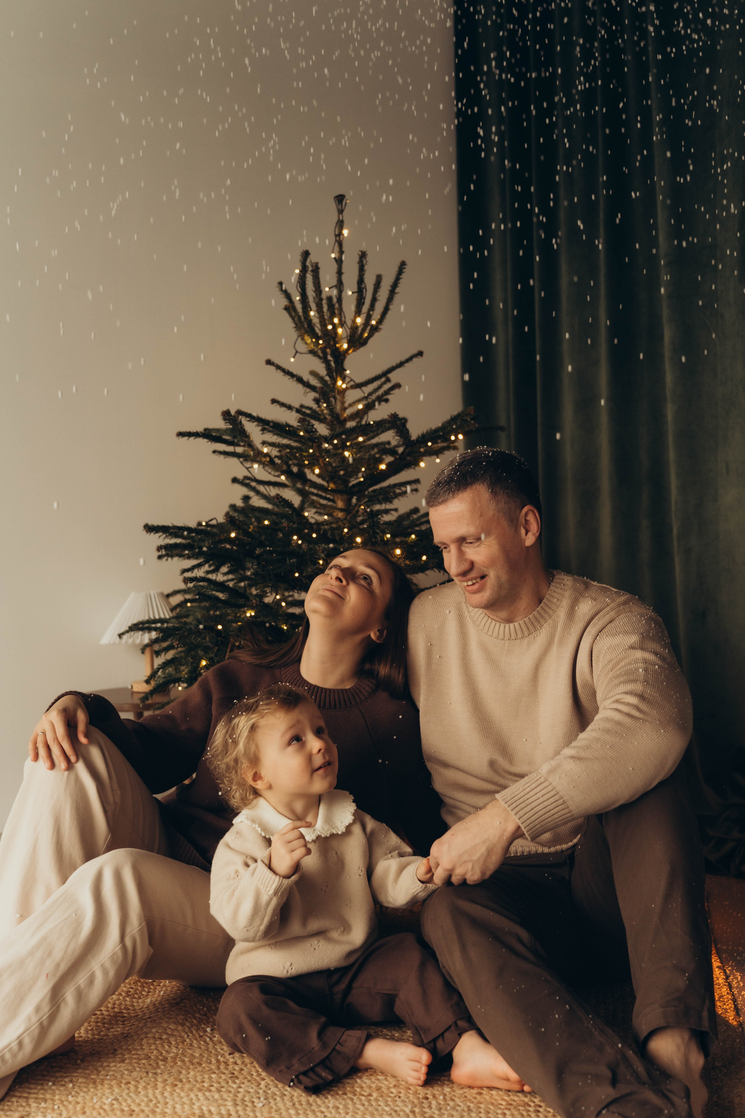 Екатерина, Николай и малышка Аня