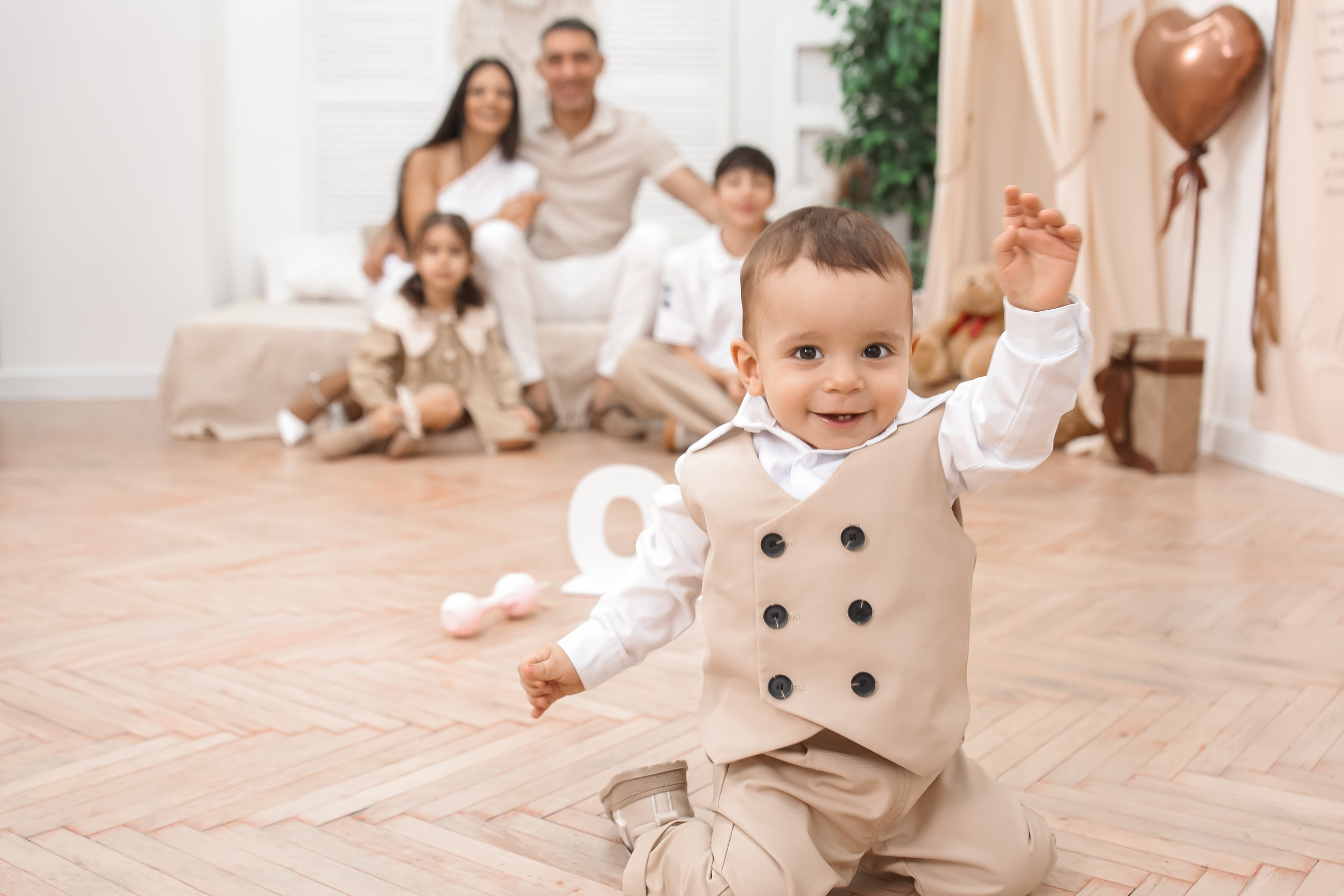1й Годик Роберта. Детский и Семейный фотограф в Санкт-Петербурге. Детская Фотостудия «FAMILY STORY»