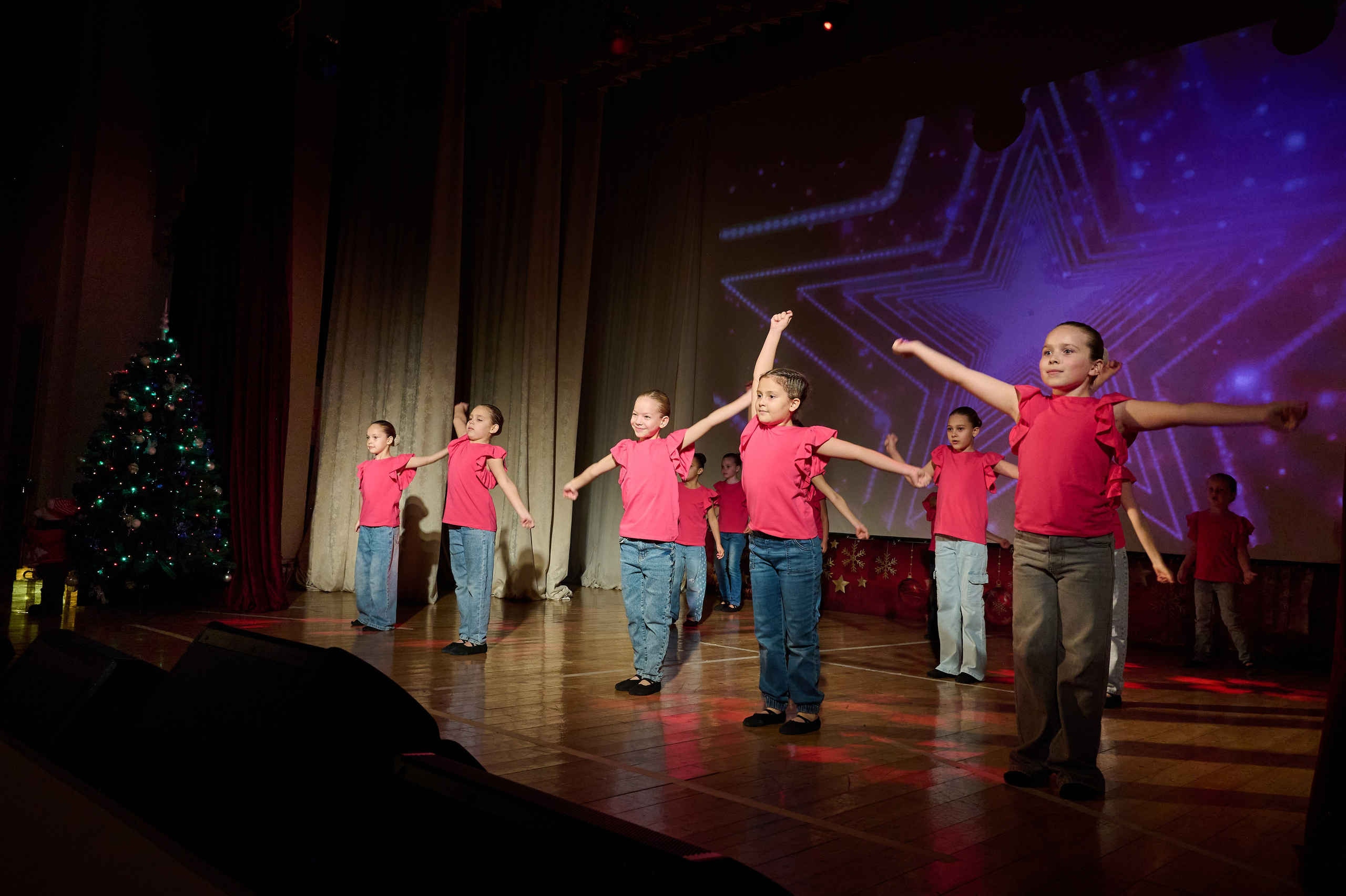Новогодний концерт. Жизнь курорта Кабардинка в фотографиях
