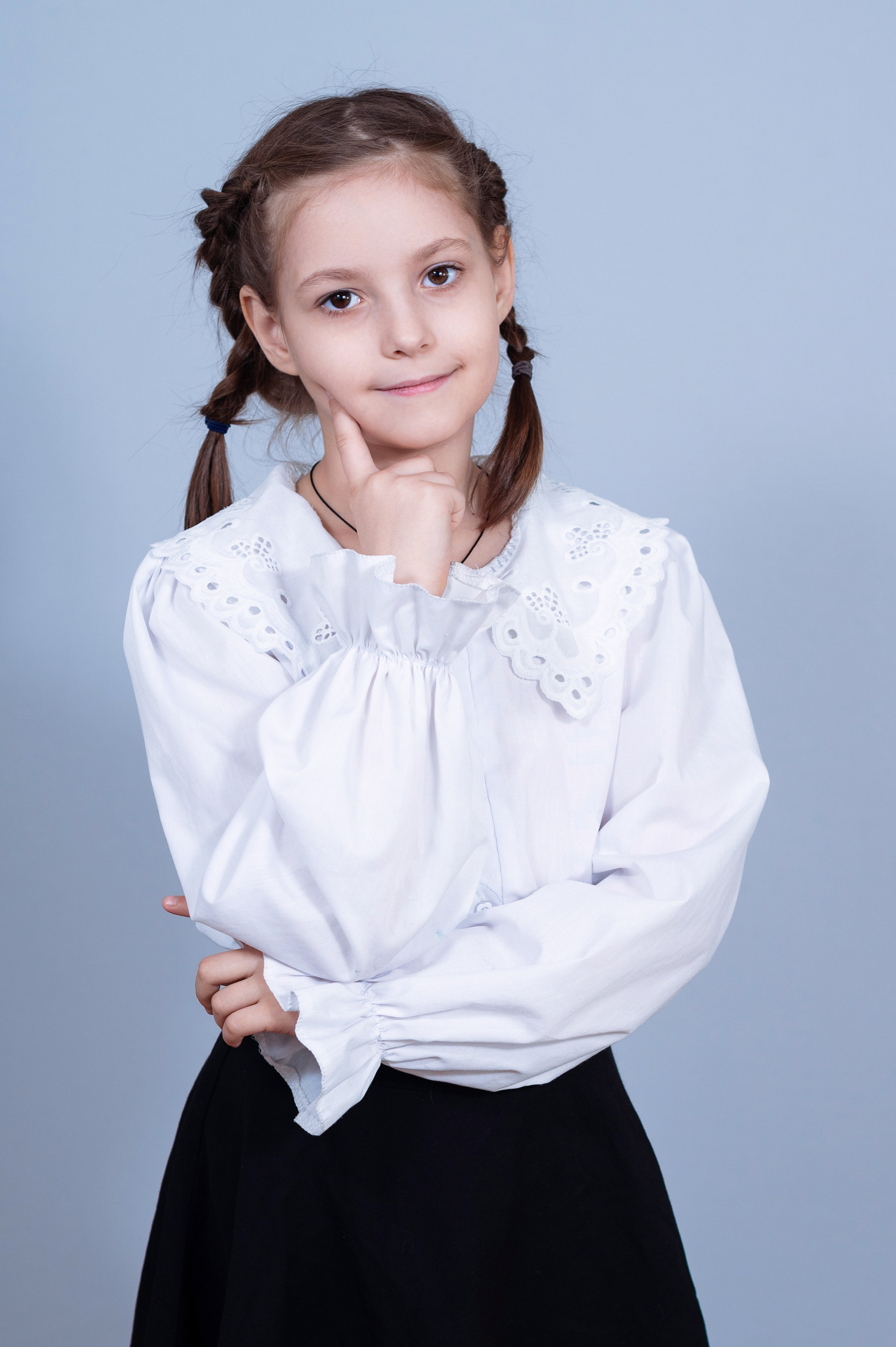 Портрет и виньетка класса. Выпускной школьный альбом в Москве / Школьный фотограф Юлия Михайленко