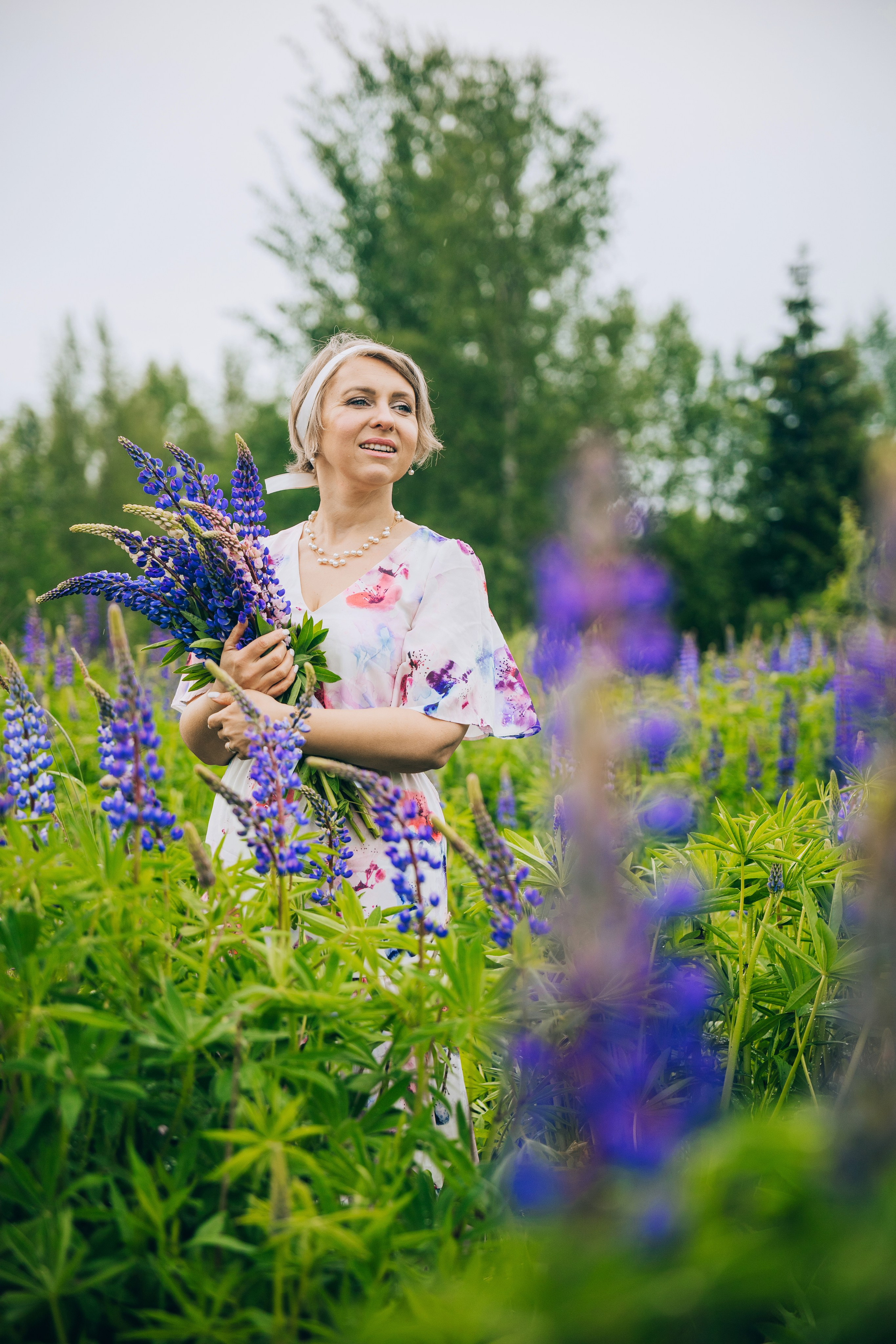 Люпины. Фотограф Александра Кузуб Санкт-Петербург