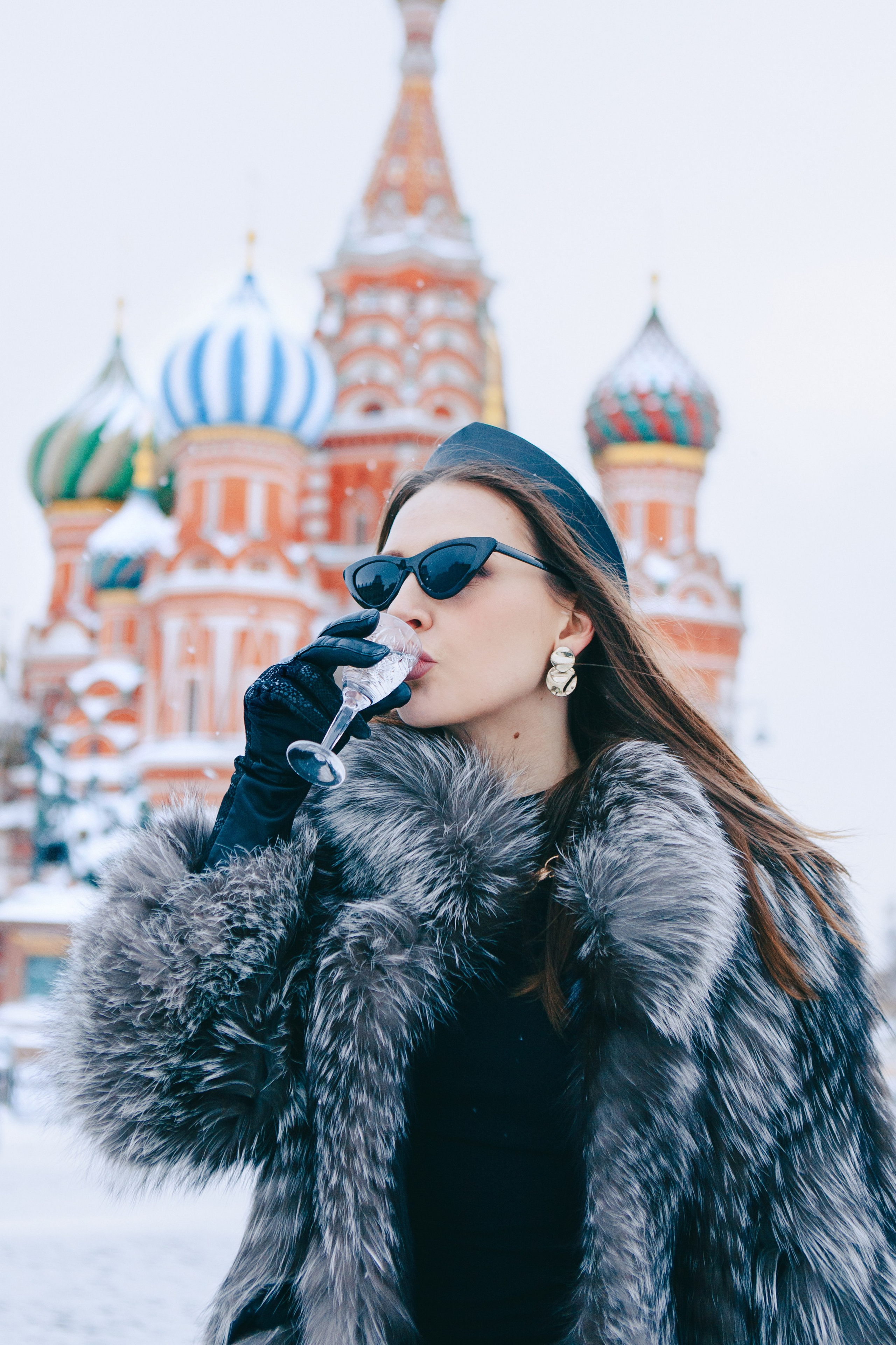 Съемка в стиле russian girl. Фотограф Ольга Ефремова