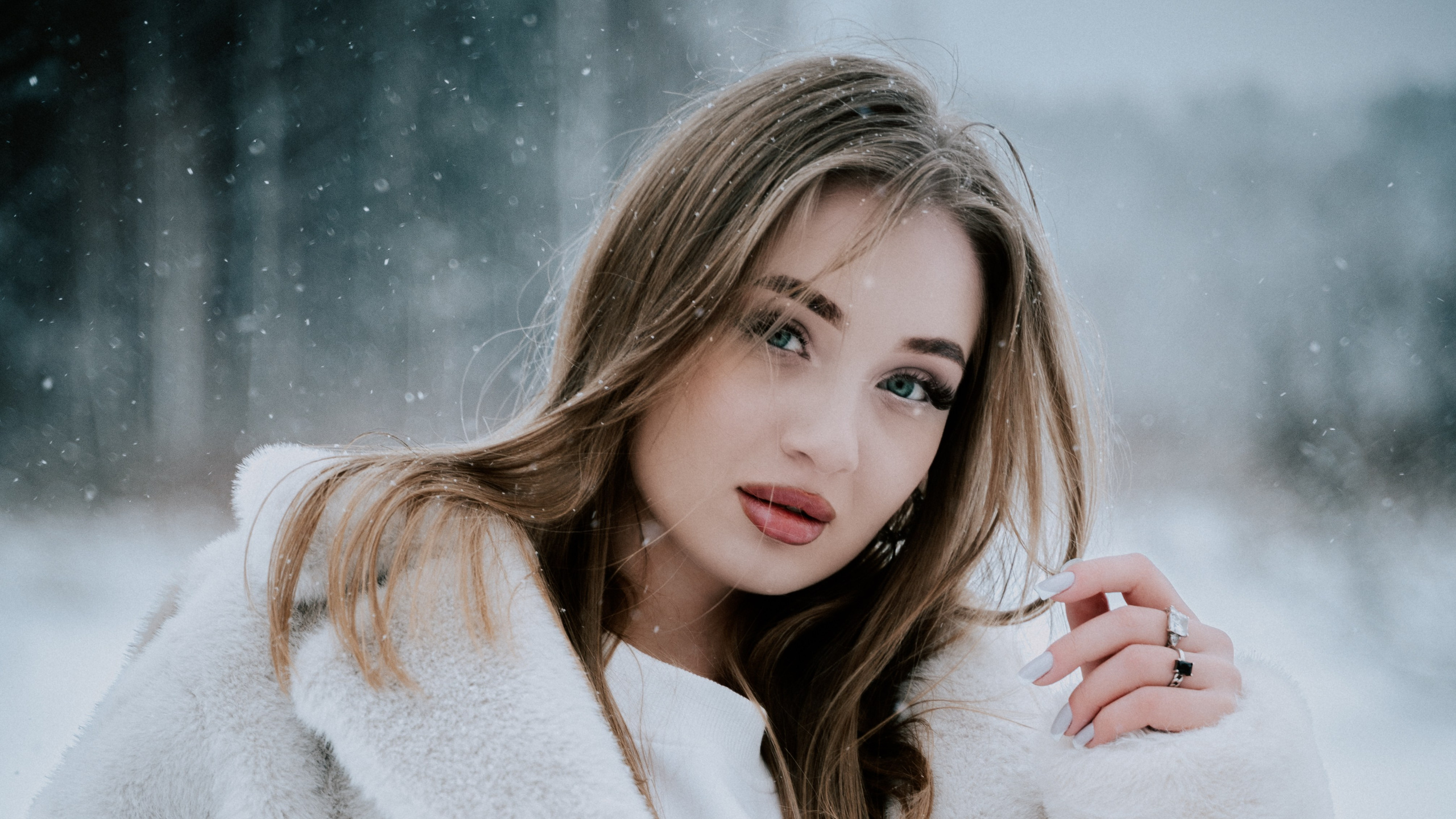 Индивидуальная съёмка для Аделины зима. Фотограф/видеограф Богдан Голованов