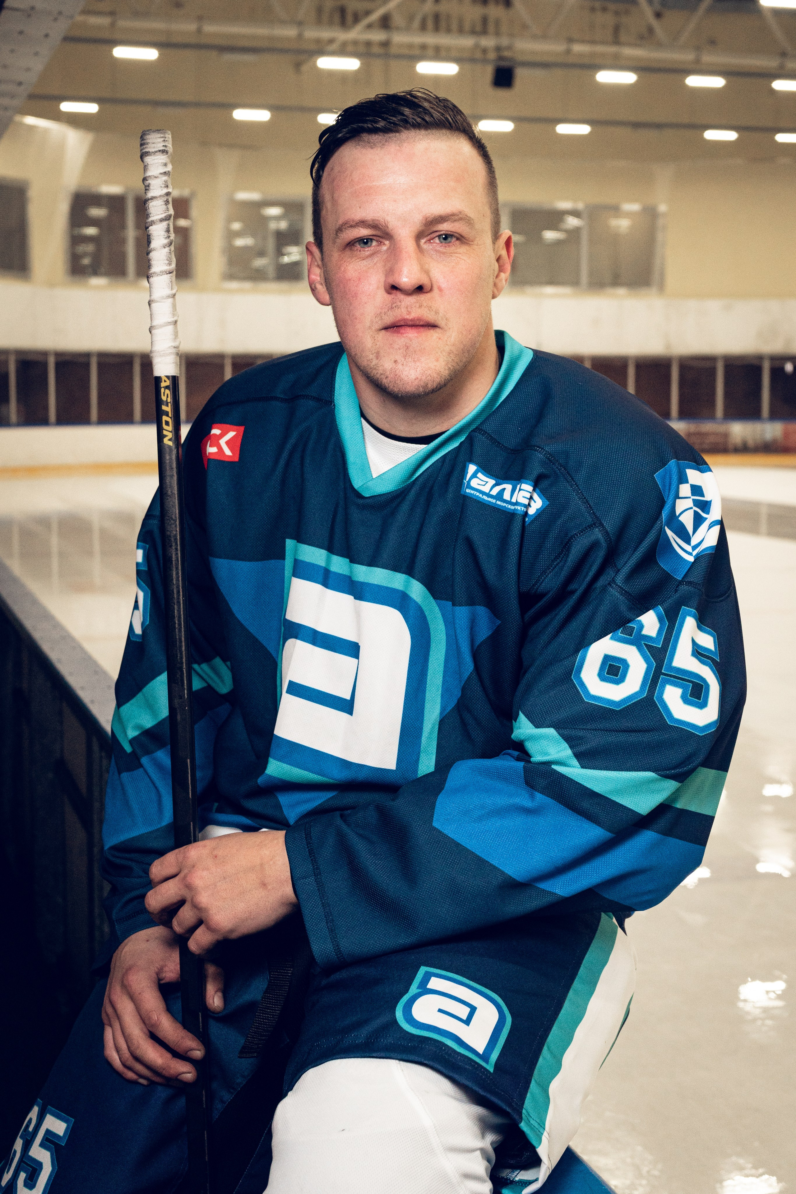 Тренировка по хоккею «ЦМКБ «Алмаз»