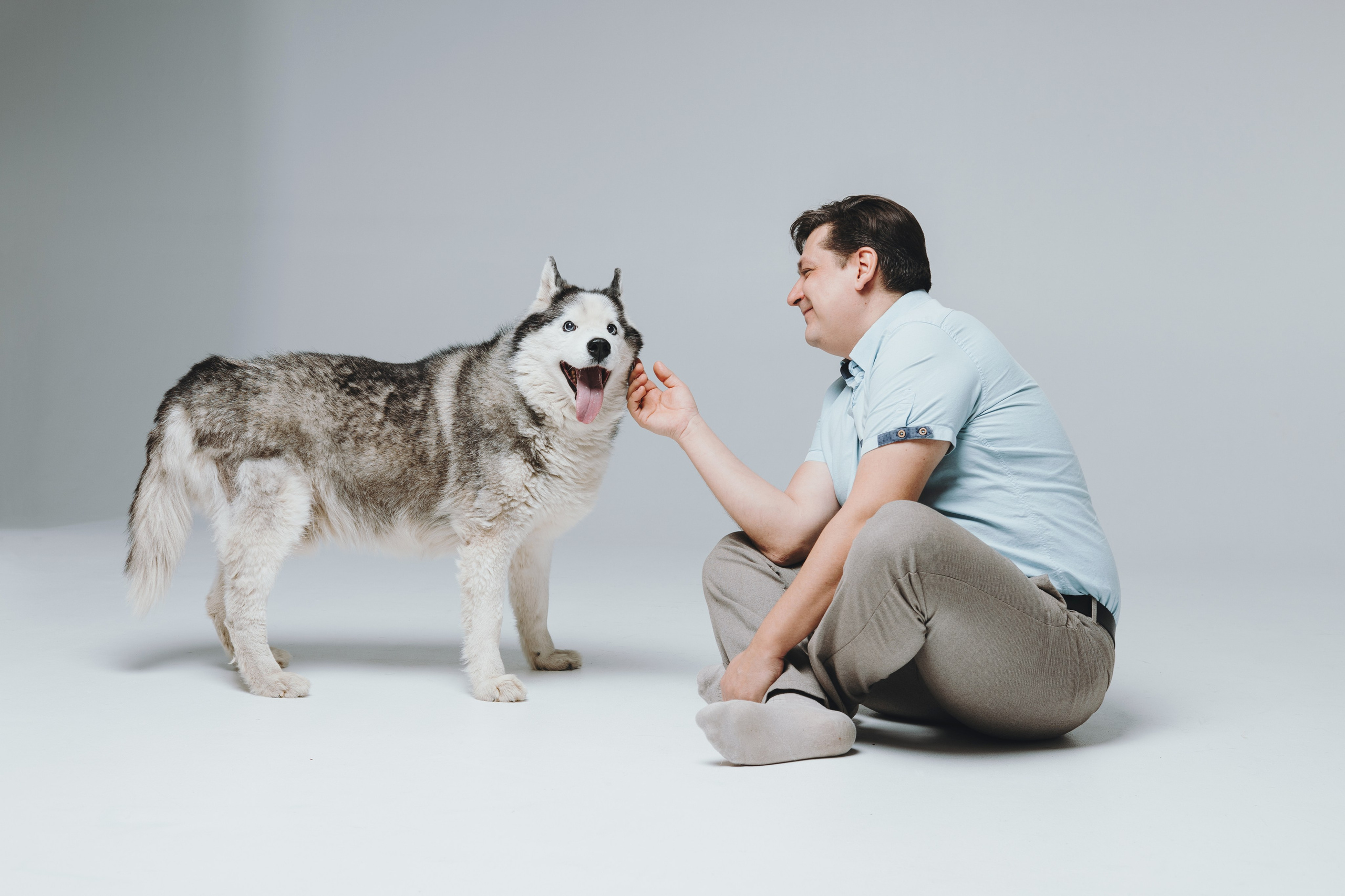 Елена, Дмитрий, Джем и Зефир. Фотограф — анималист Владивосток, Алина