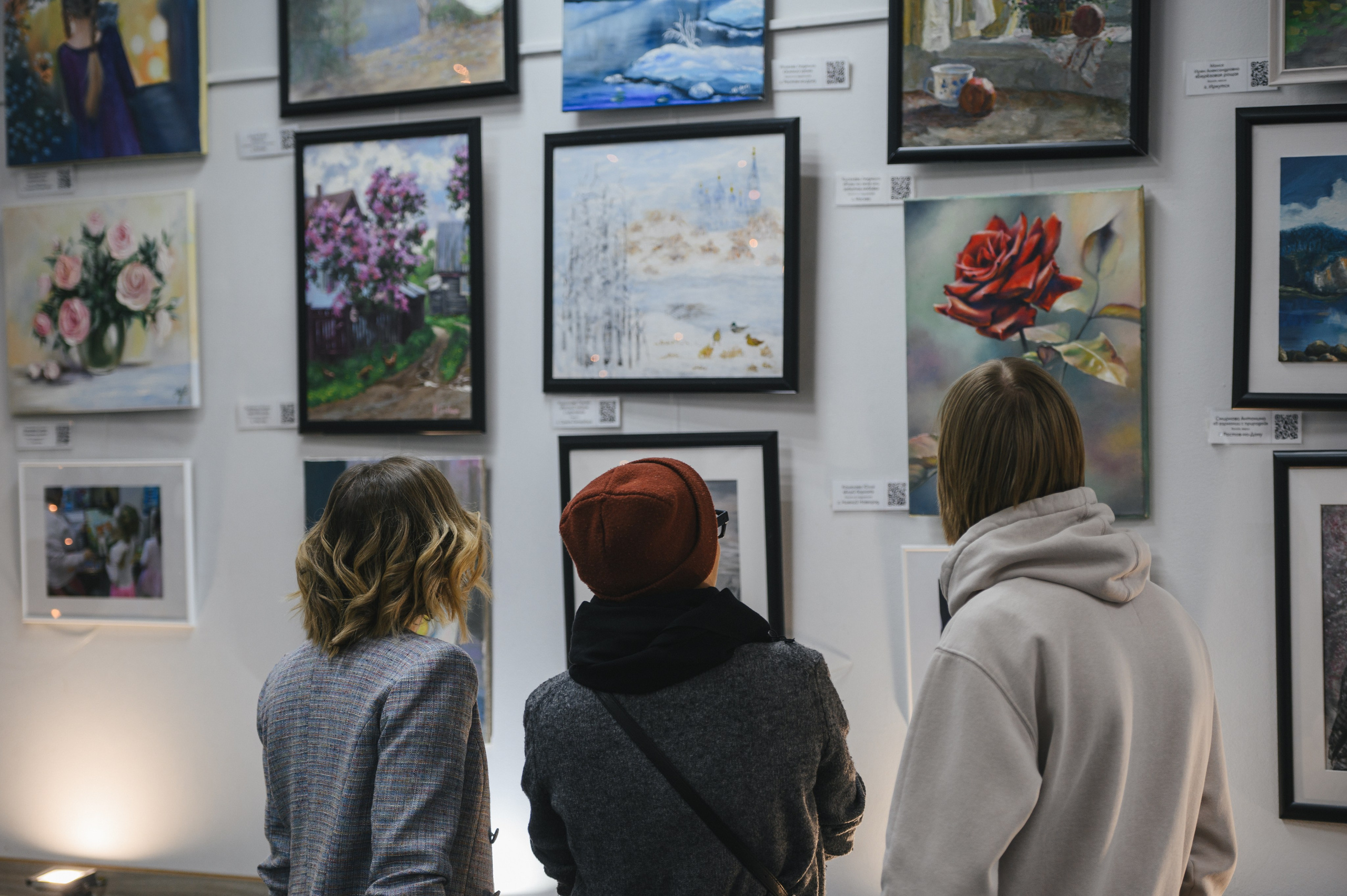 Благотворительная выставка картин «Душа с душою говорит». Фотограф в Самаре