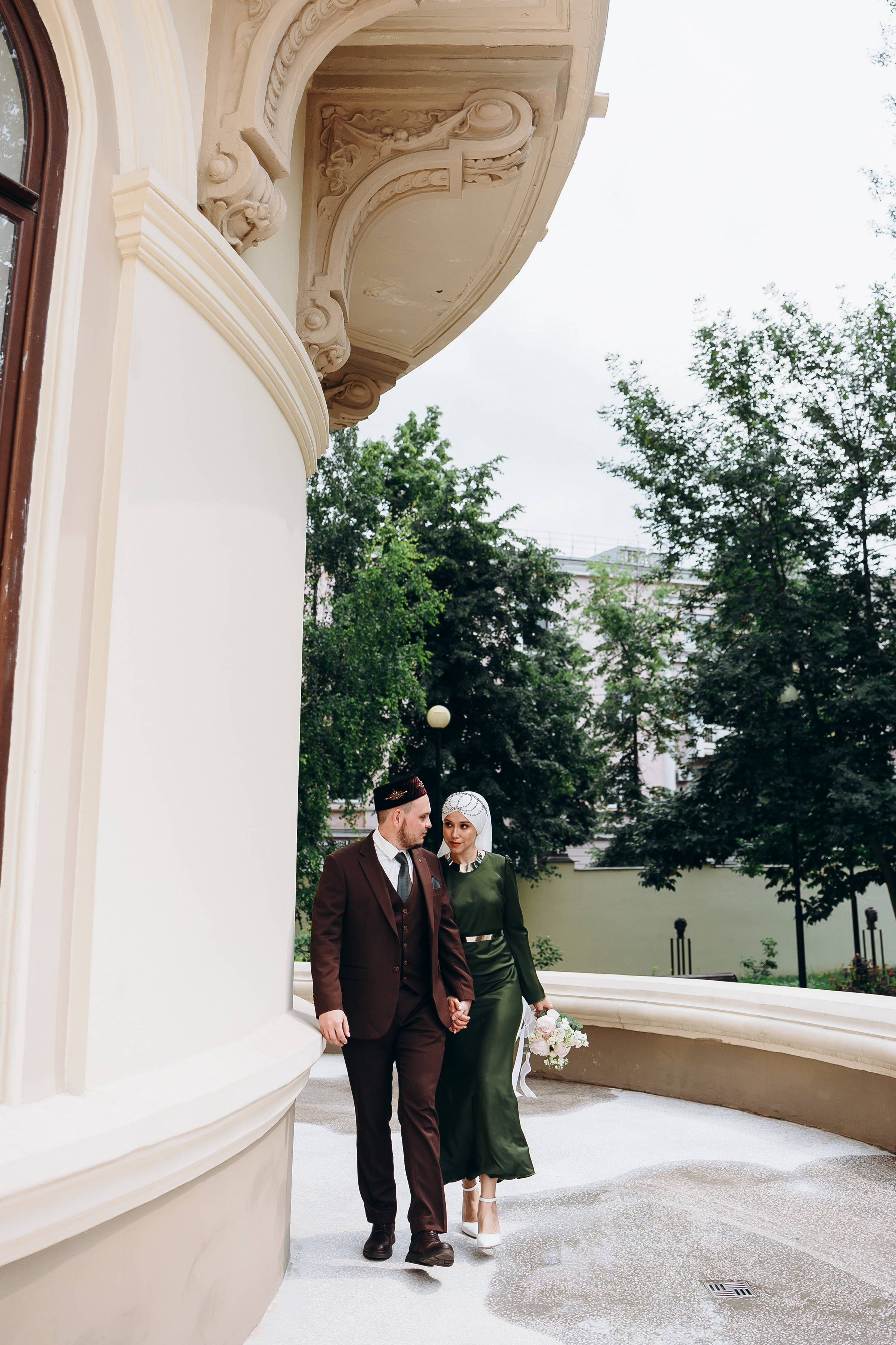 свадебная фотосессия музей ИЗО (усадьба Сандецкого) Казань, свадебный фотограф Казань