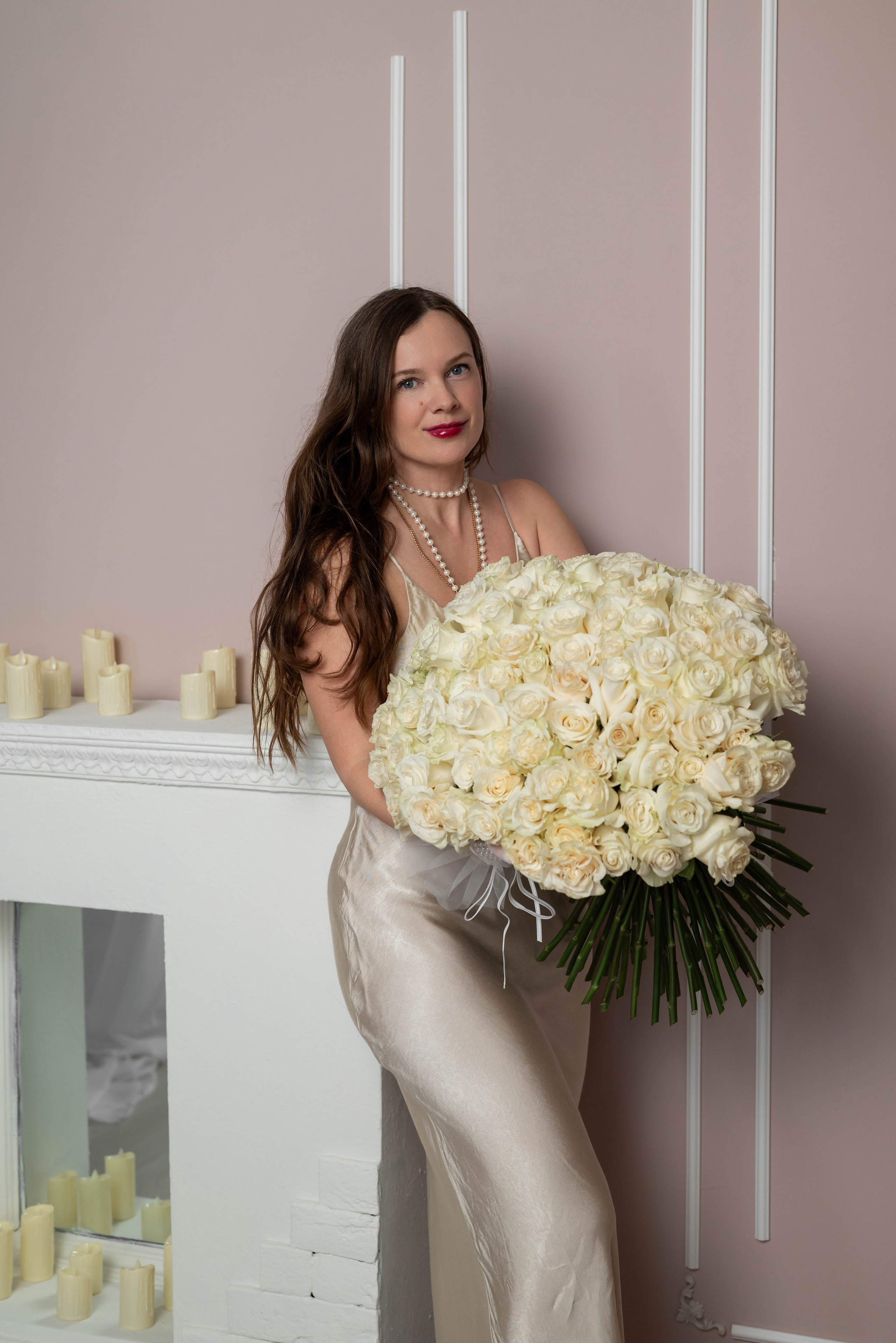 Фотопроект 101 белая роза 2026 год. Фотограф в городе Салават