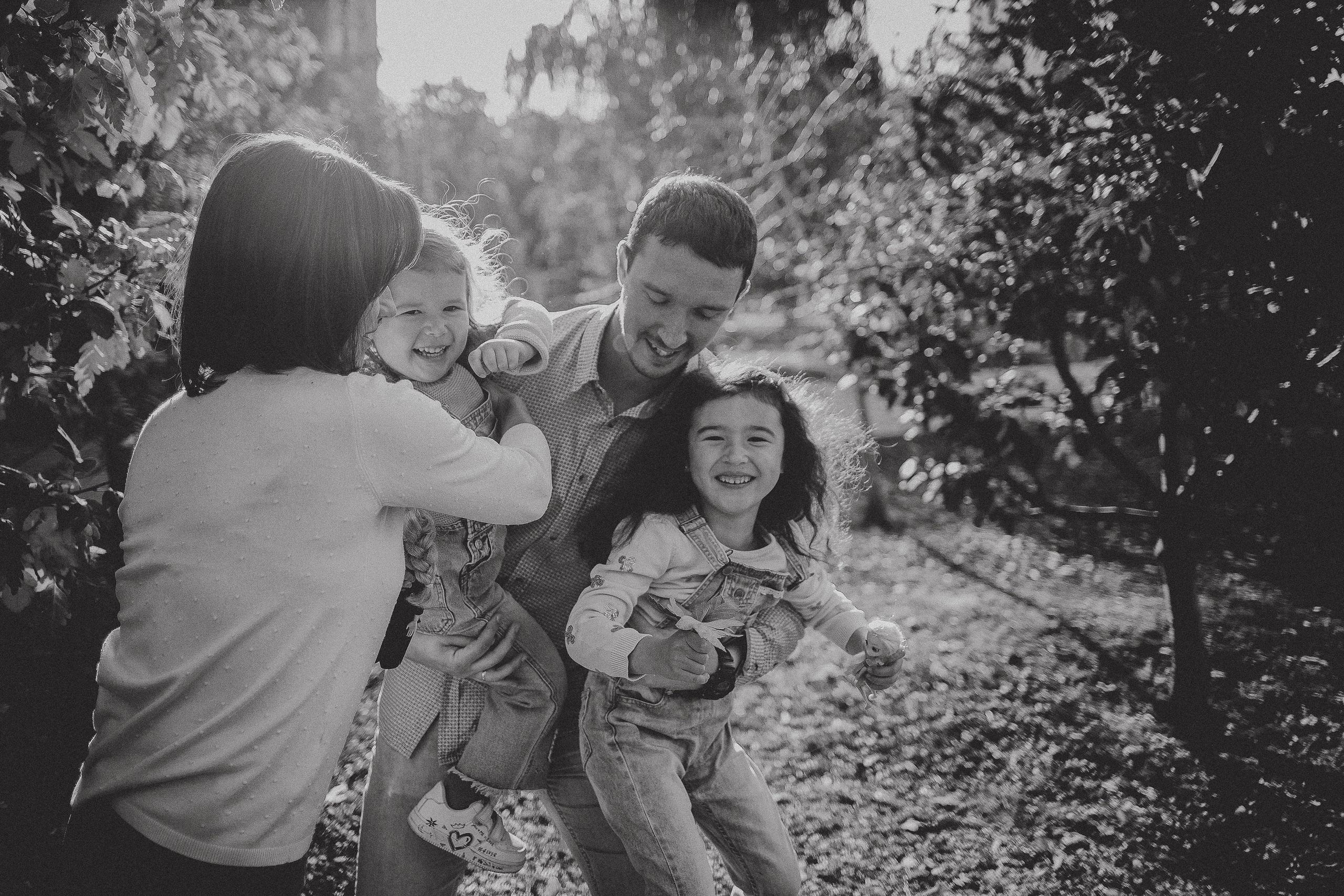 Зарина, Олег и дочки. Семейный фотограф в Самаре