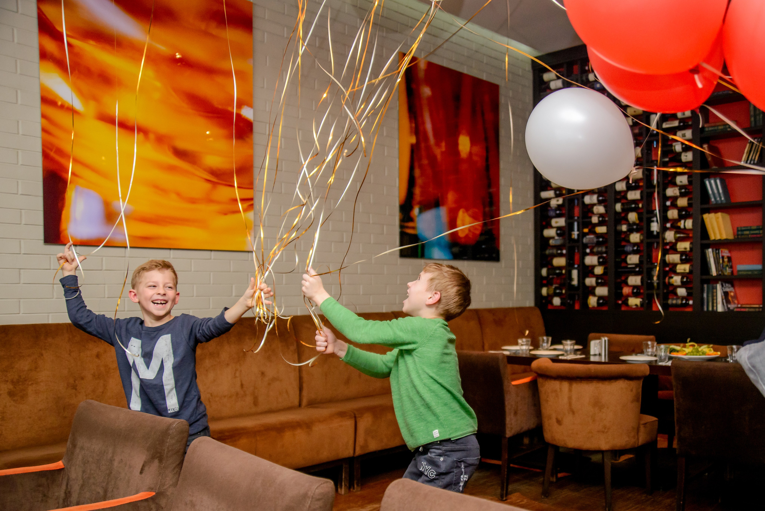 Детский день рождения в ресторане