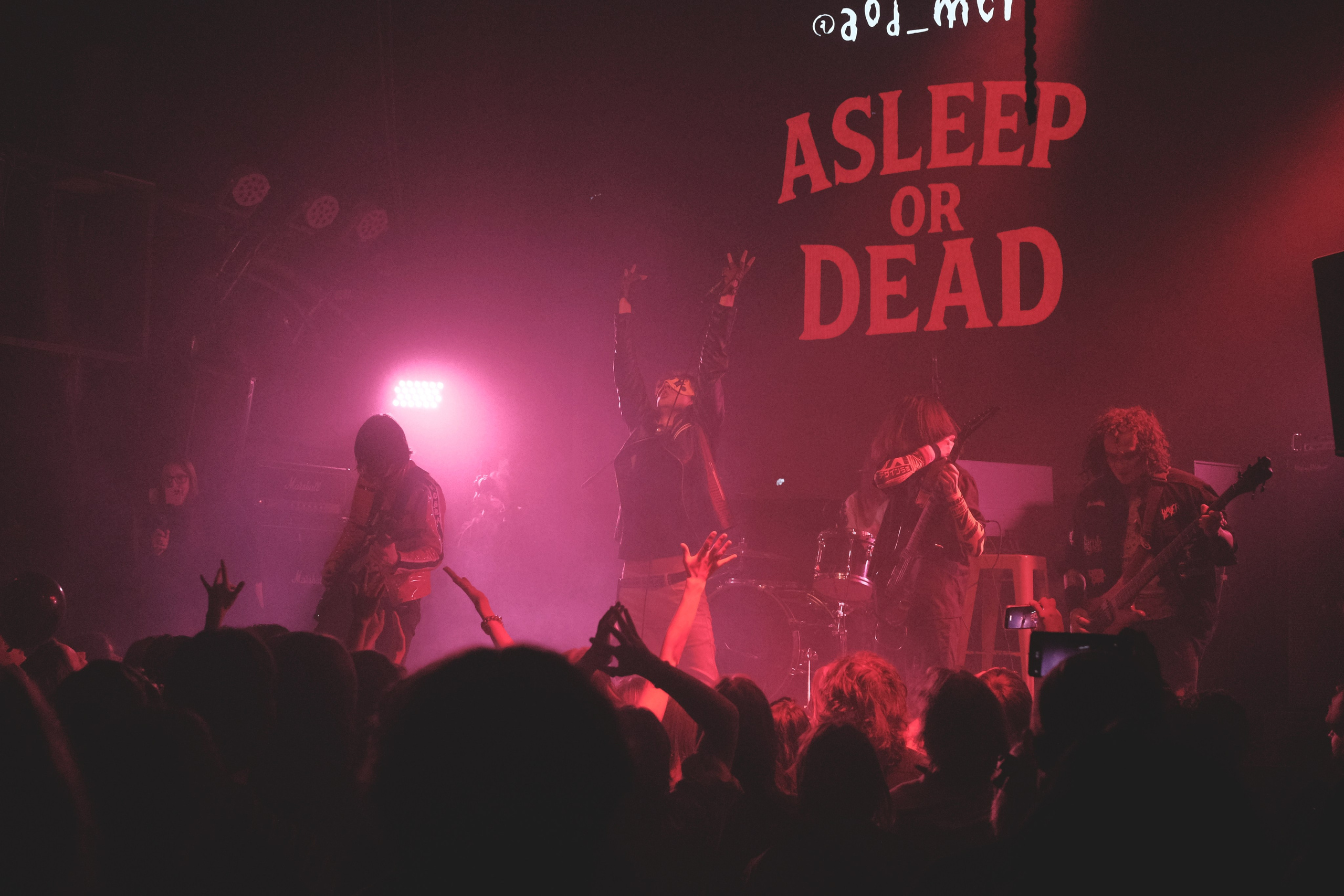Концерт ASLEEP OR DEAD в ласточке. Репортажный фотограф в Санкт-Петербурге Даниил Могута