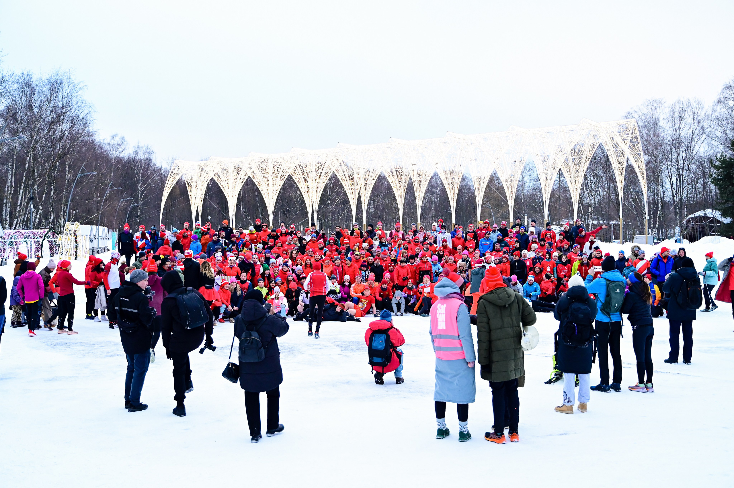 Sat9am5km x GRI (Кузьминки 03.02.24). Фотограф | Ирина Гамзинова | Москва