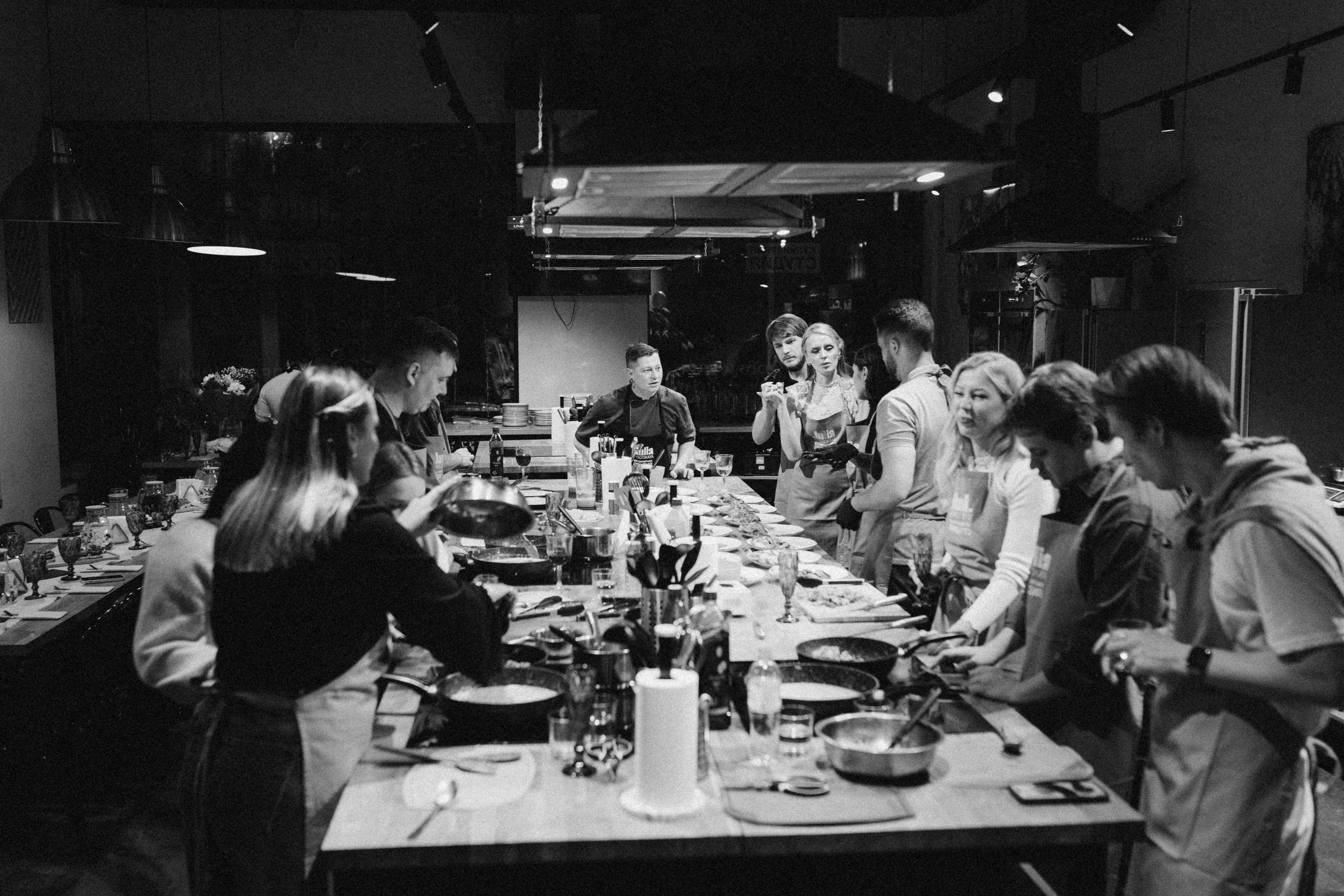 Профессиональная фотосъемка кулинарного мастер-класса. Свадебный фотограф в Москве Мария Крош