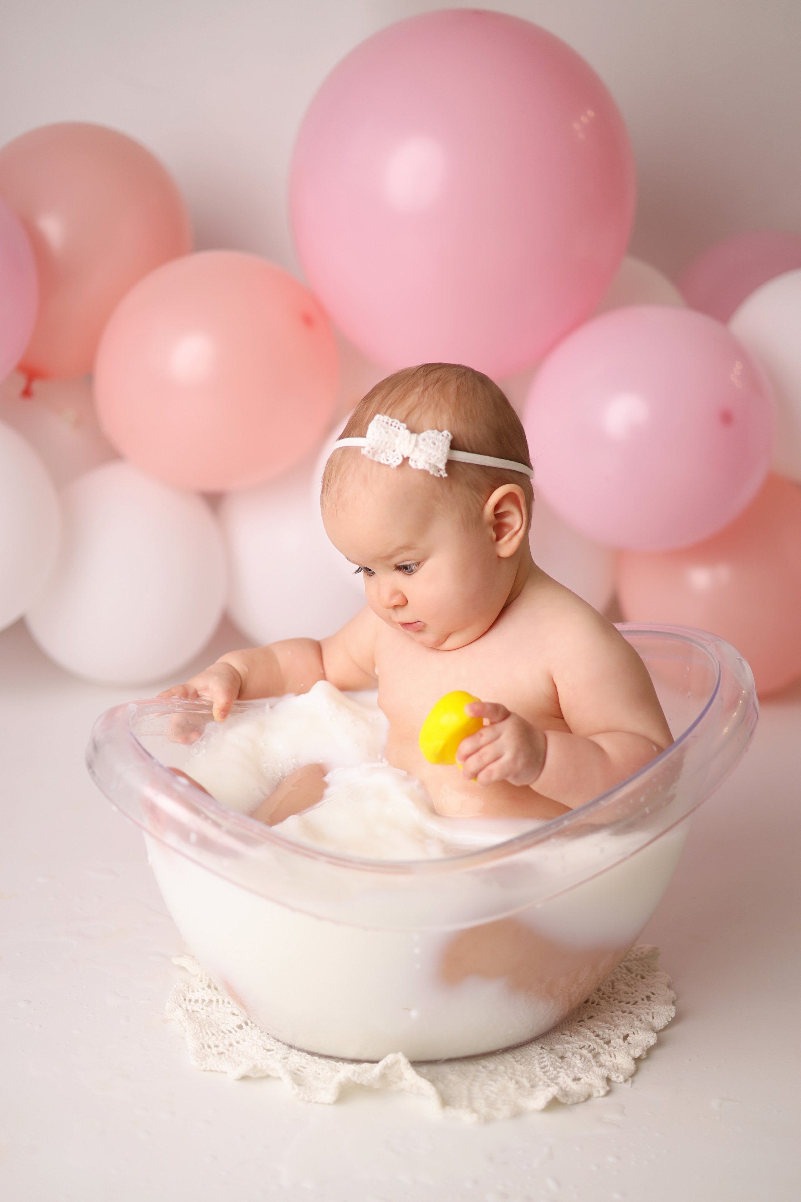 Маше 1 годик. Фотограф новорожденных Москва. Ньюборн фотограф Москва